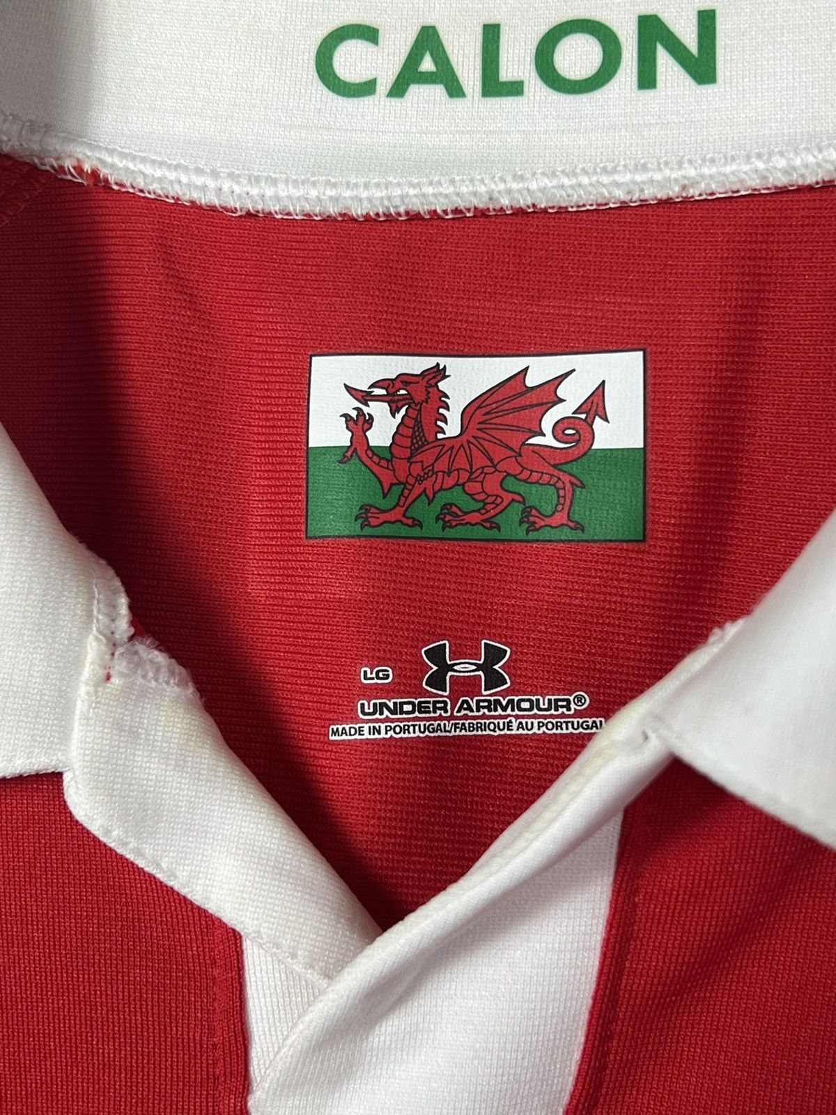 Under Armour Under Armour 2008 Wales Rugby Union Jersey Shirt Size US L / EU 52-54 / 3 - 7 Thumbnail