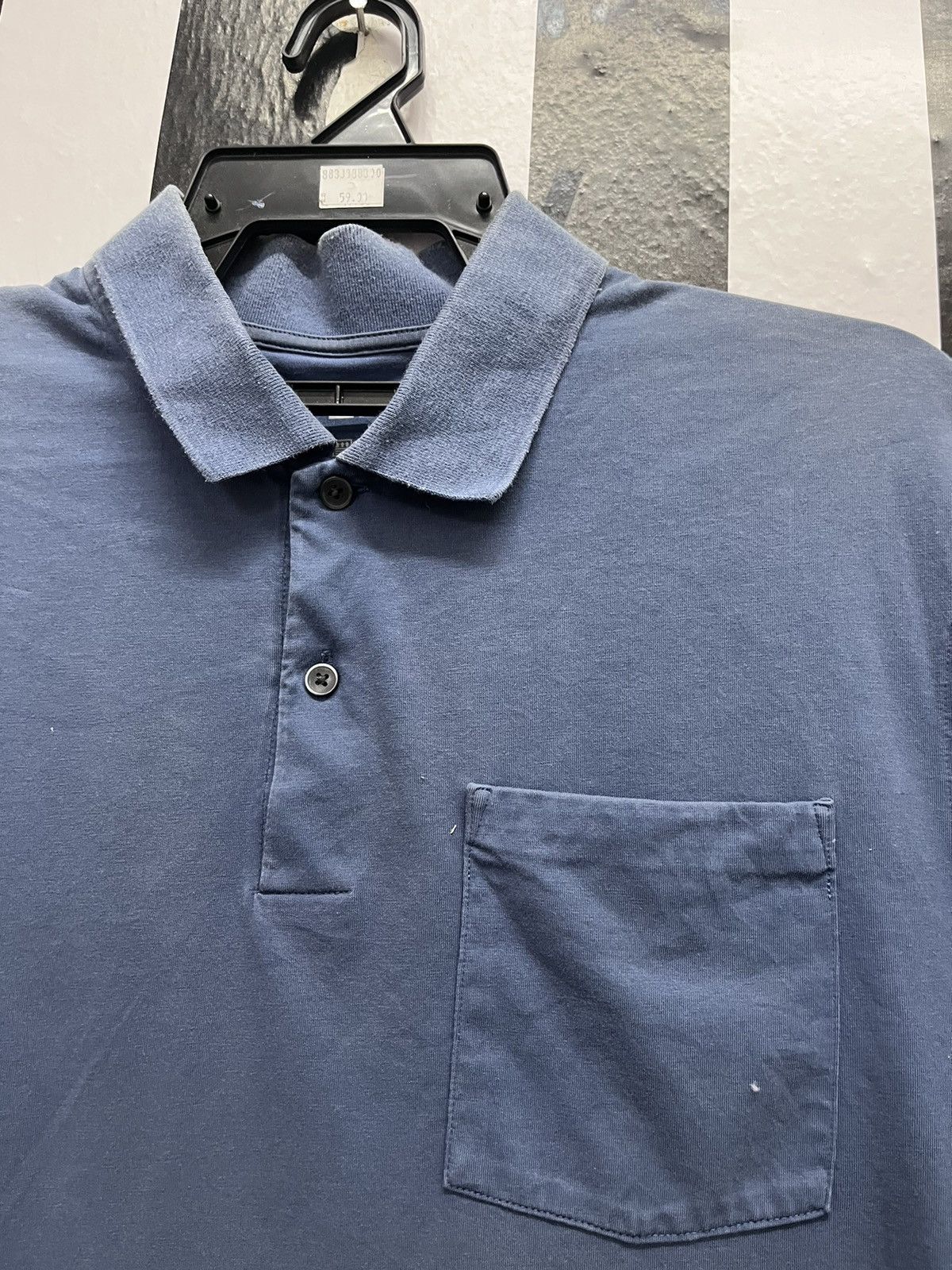 Uniqlo Uniqlo blue Polo Size Medium Size US M / EU 48-50 / 2 - 2 Thumbnail