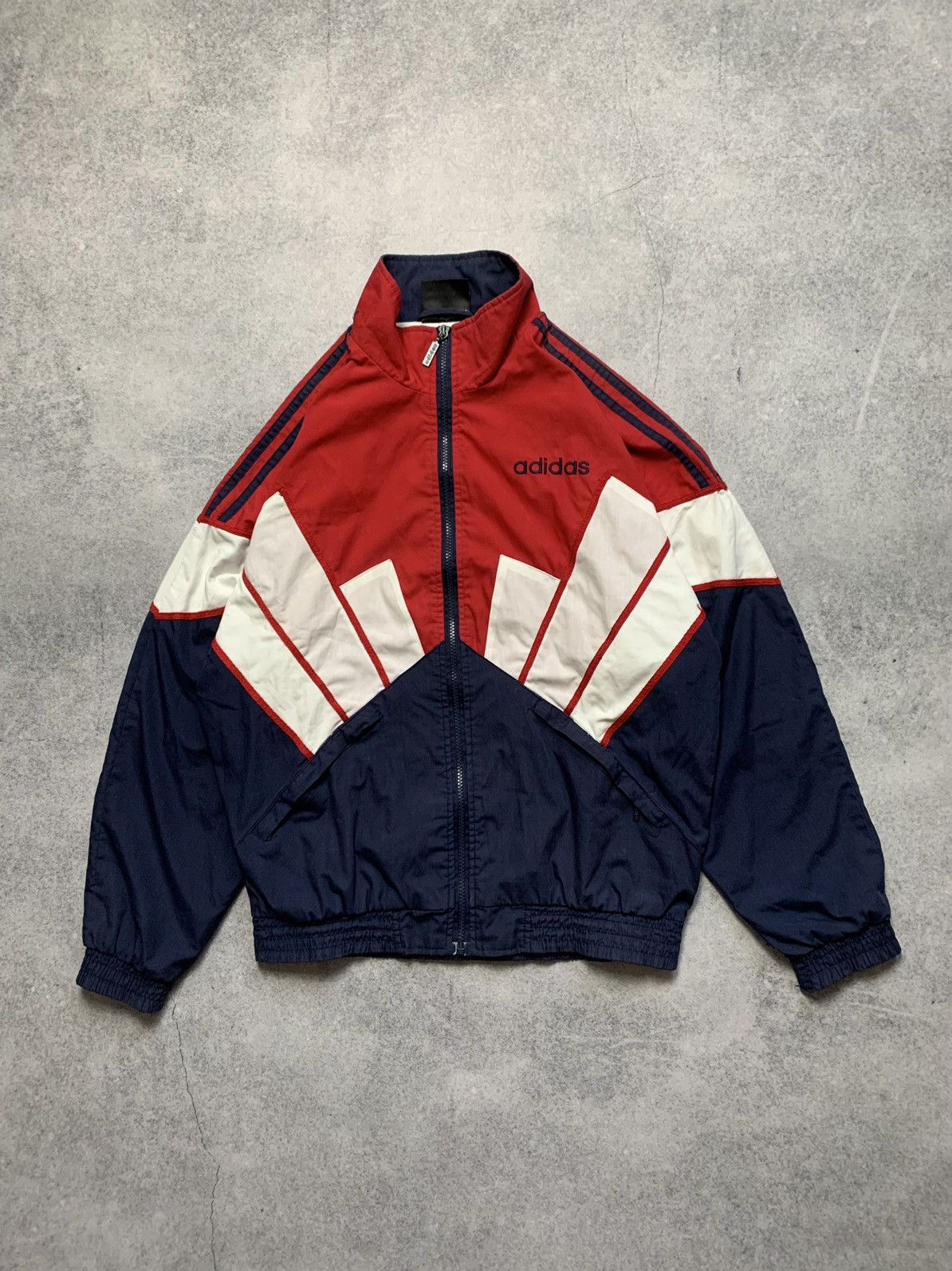 Adidas × Streetwear × Vintage Vintage Adidas Tracksuit Nylon