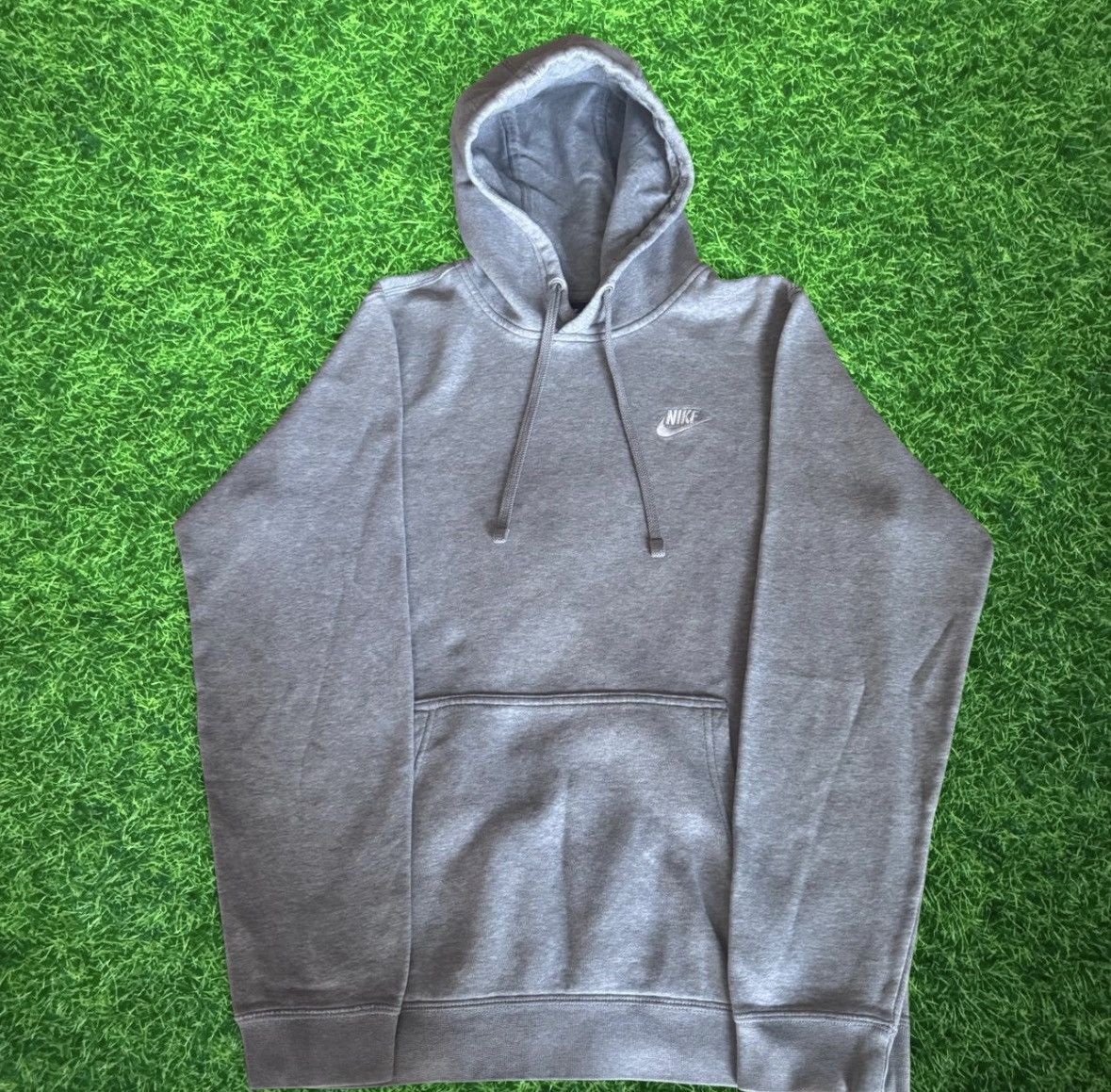 Nike Nike Classic Logo Grey Hoodie Size US S / EU 44-46 / 1 - 2 Thumbnail