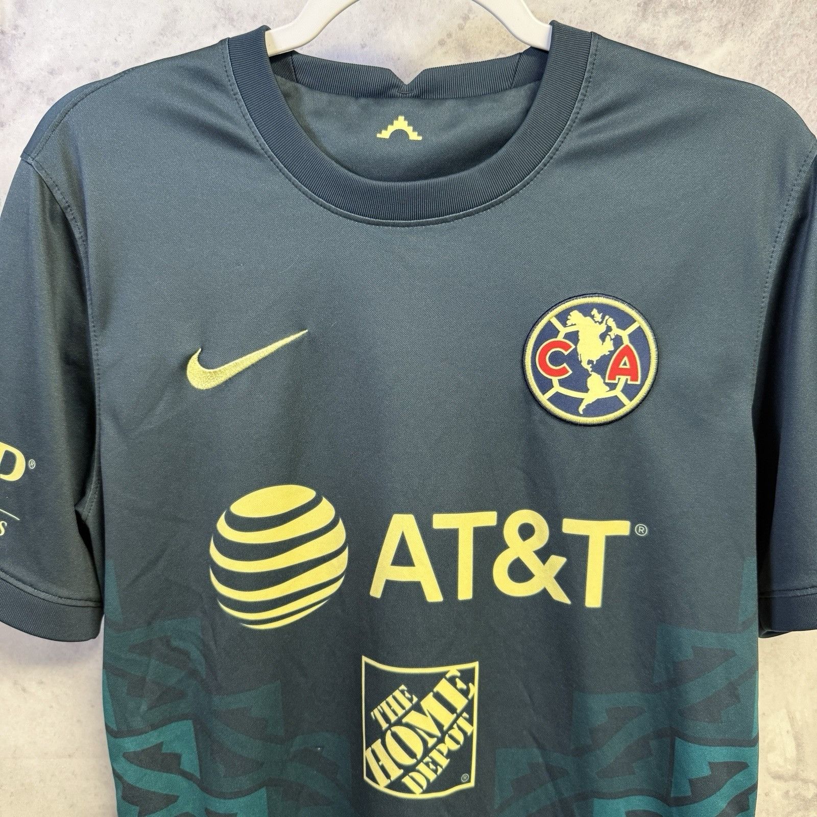 Nike Nike Club America Soccer Jersey Mens Medium Blue Liga MX 21/ Size US M / EU 48-50 / 2 - 4 Thumbnail