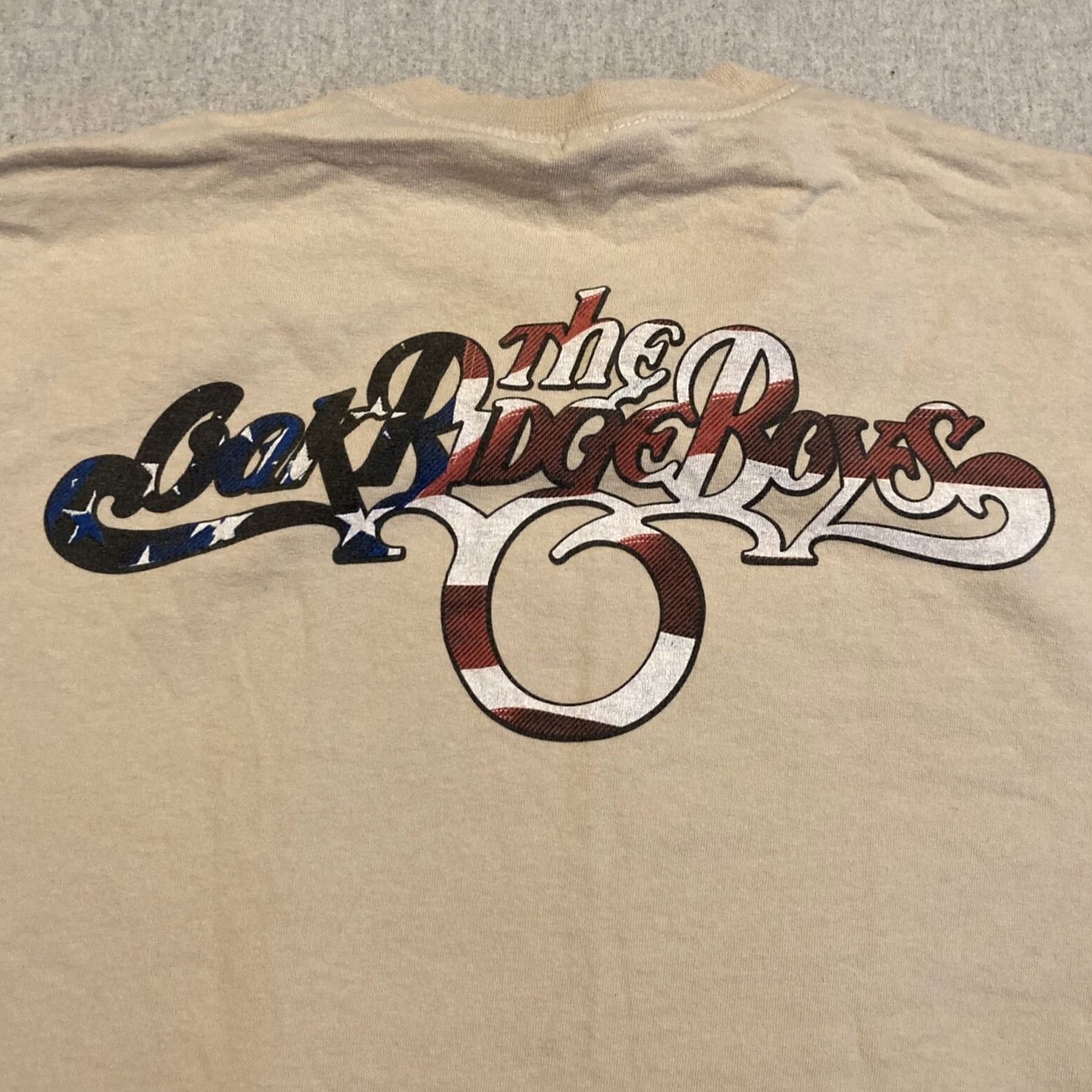 Gildan VINTAGE The Oak Ridge Boys Sacrifice For Me T Shirt MILITARY USA Size L Beige Mens Short Sleeve Gildan Stitch Size US L / EU 52-54 / 3 - 5 Thumbnail