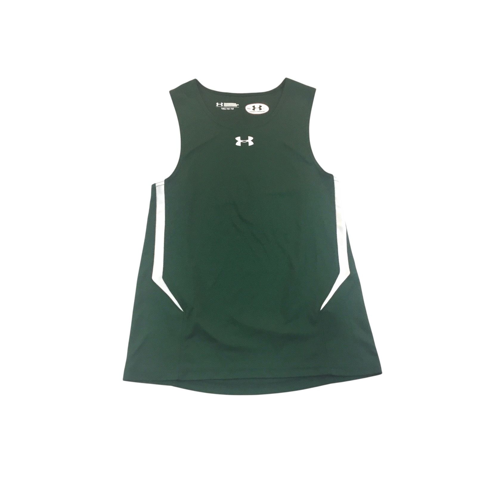 Under Armour Under Armour Kick Track Singlet Men's Running Tank Gr/Wh Med Size US M / EU 48-50 / 2 - 3 Thumbnail