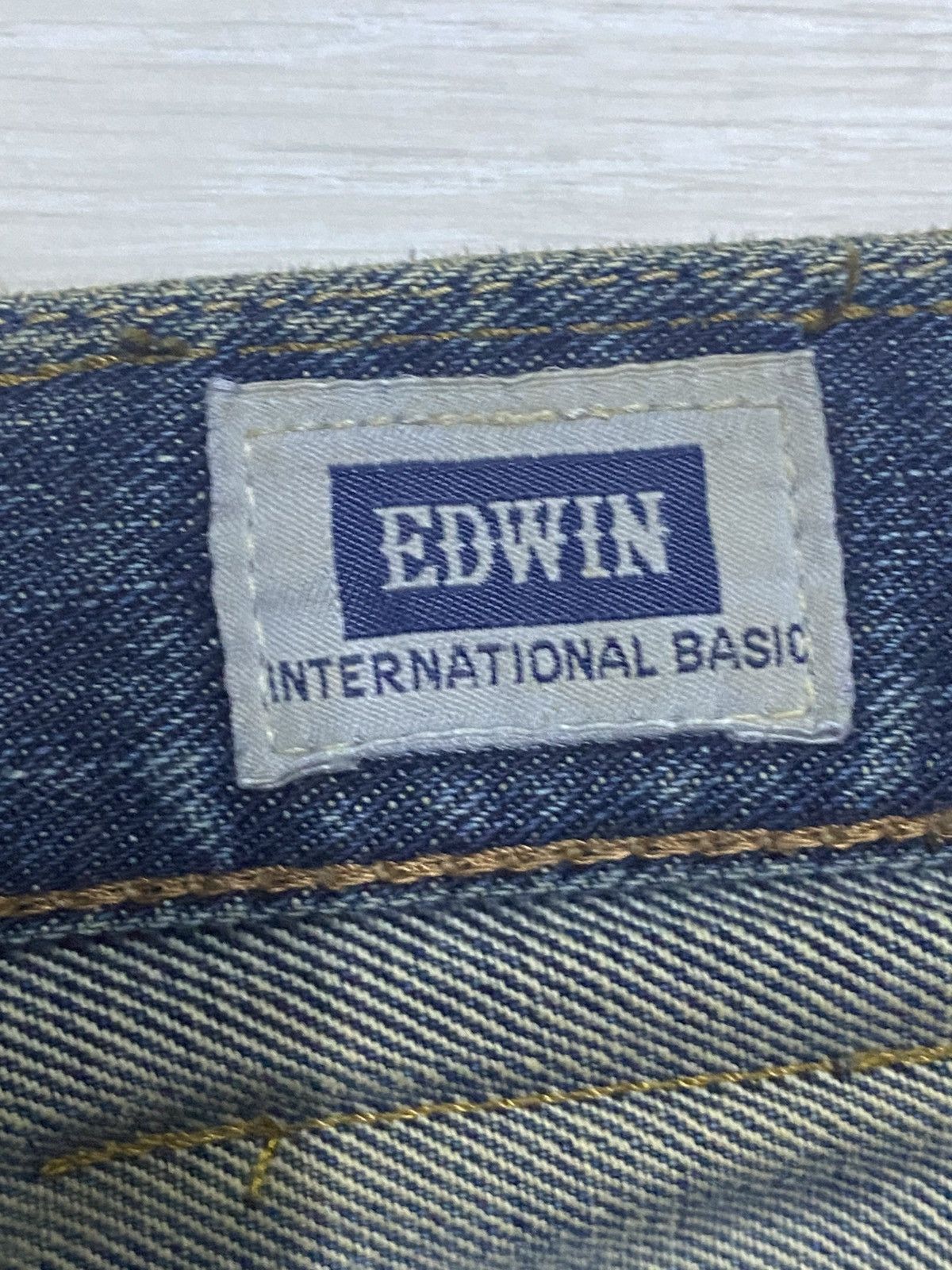 Edwin Vintage Edwin 404 Crazy Mud Wash Distressed Jeans Size US 34 / EU 50 - 20 Thumbnail