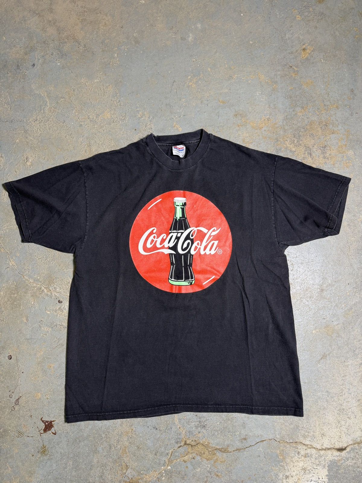 Hanes Vintage 1990’s Coca Cola Tee Size US XL / EU 56 / 4 - 1 Thumbnail