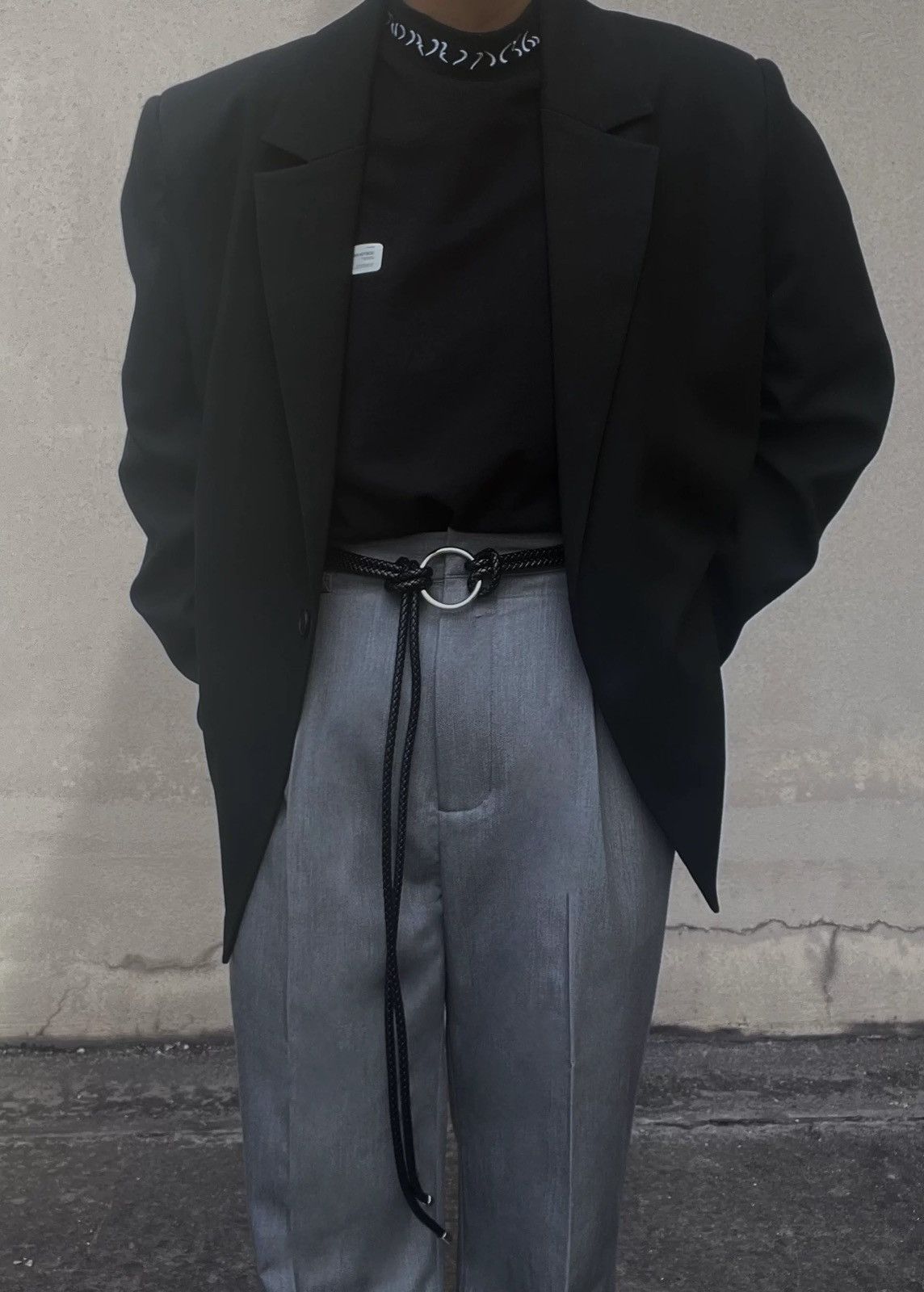 Japanese Brand × Vintage Cleanfit retro o-ring buckle woven rope belt aesthetic Size ONE SIZE - 2 Thumbnail