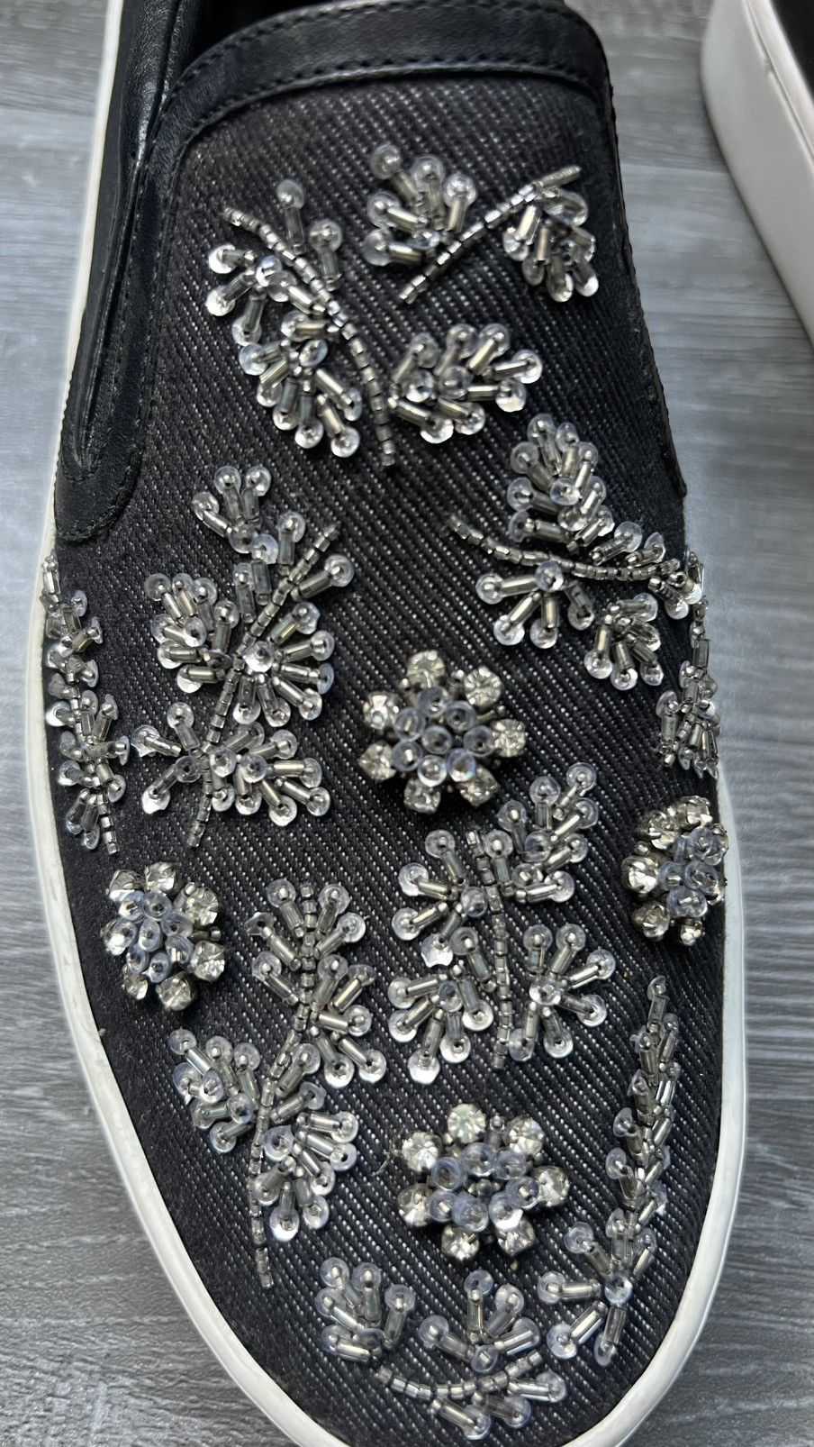Dior Dior indigo crystal embelishment Size US 9.5 / IT 39.5 - 2 Thumbnail