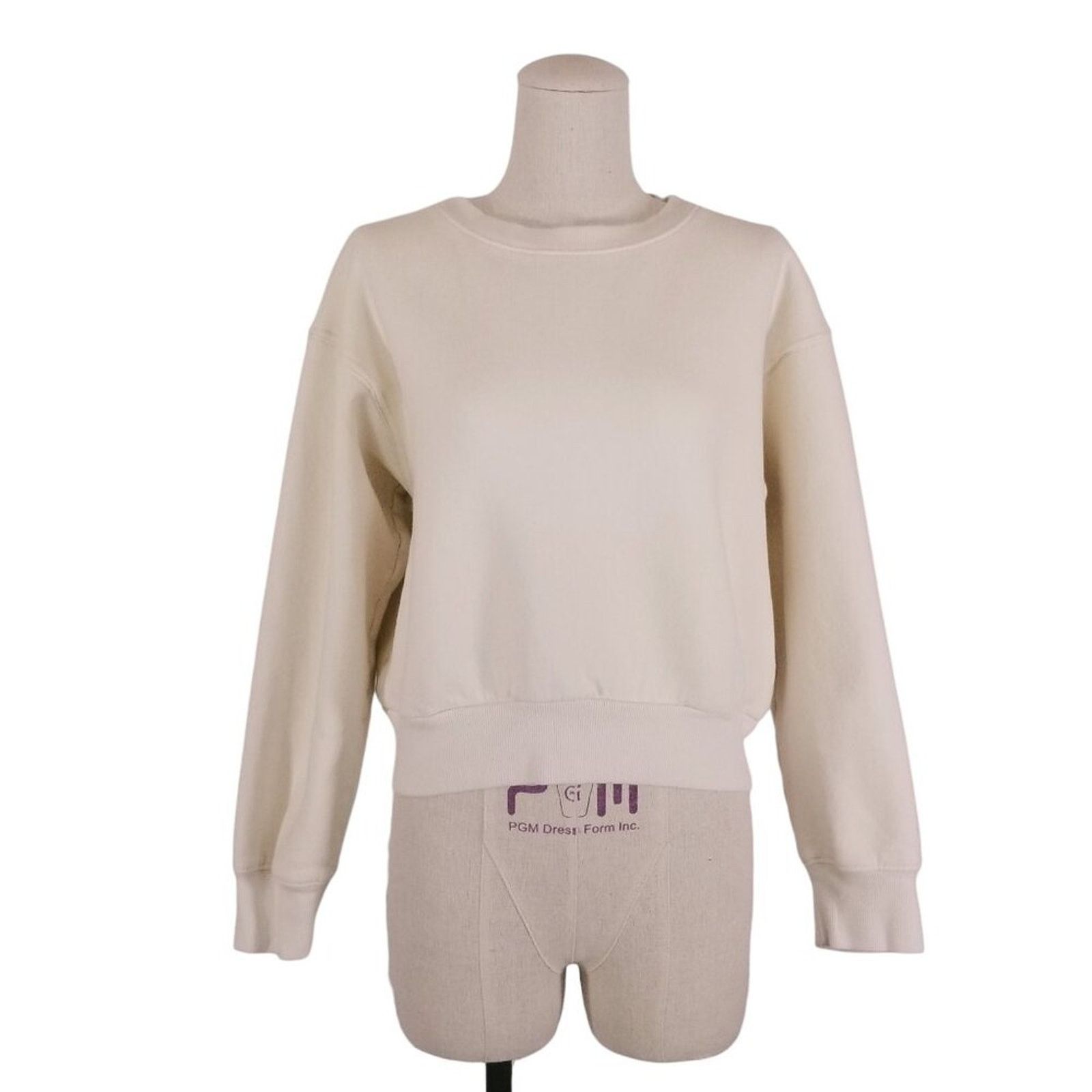 Beyond Yoga Beyond Yoga WFH Fleece Cropped Crew Vintage White Sz Medium Size M / US 6-8 / IT 42-44 - 1 Thumbnail