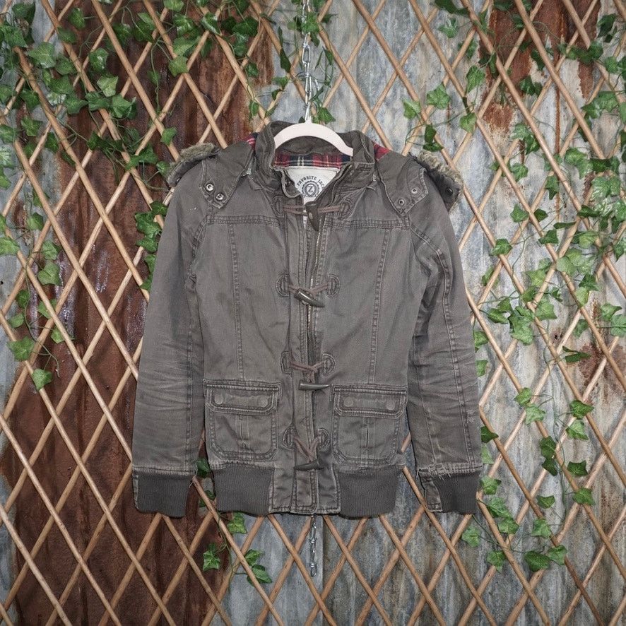 Vintage Small - Vintage Y2K plaid lined Los Angeles military jacket Size S / US 4 / IT 40 - 1 Thumbnail