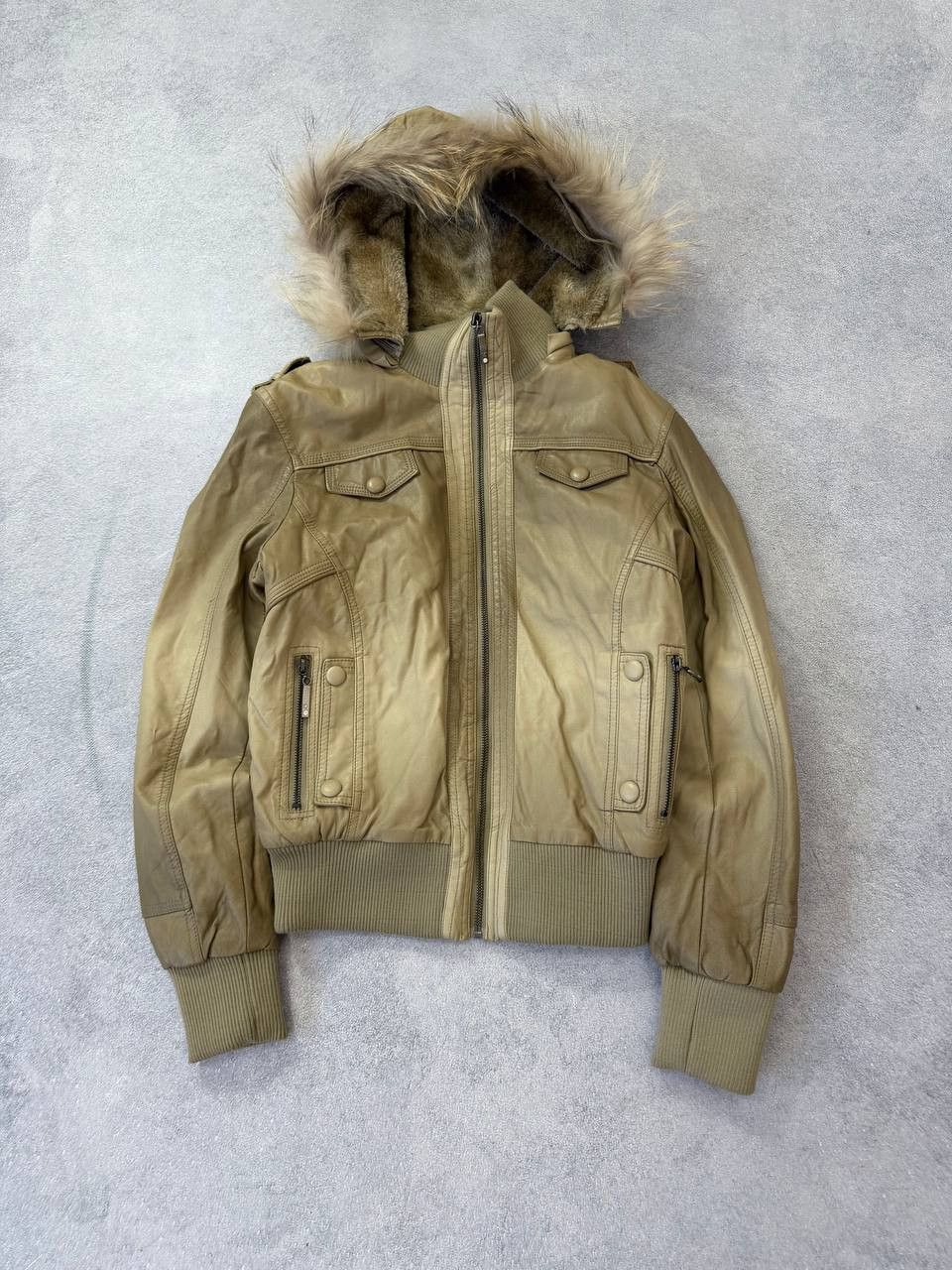 Japanese Brand Avant-Garde Hysteric Glamour Style Archive Fur Jacket Size US S / EU 44-46 / 1 - 10 Thumbnail