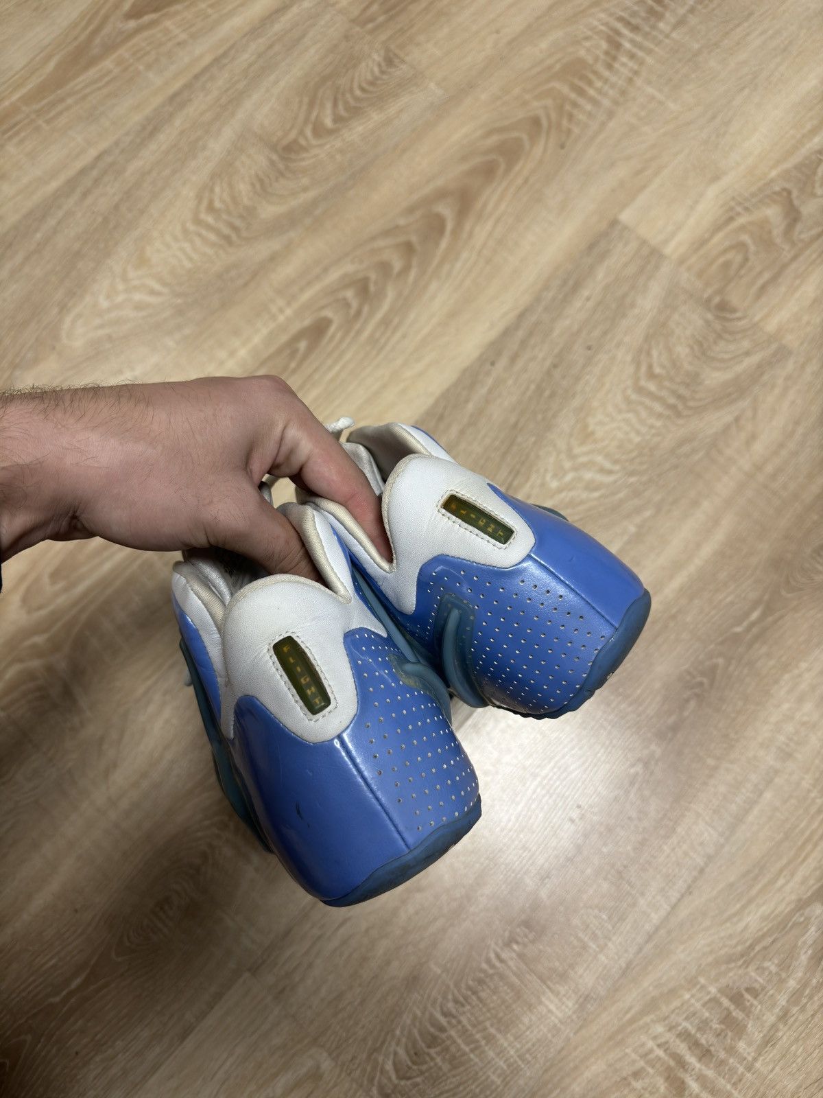 Nike Nike Air Hyper Flight 'Columbia Blue' 2001 basketball shoes Size US 10.5 / EU 43-44 - 3 Thumbnail