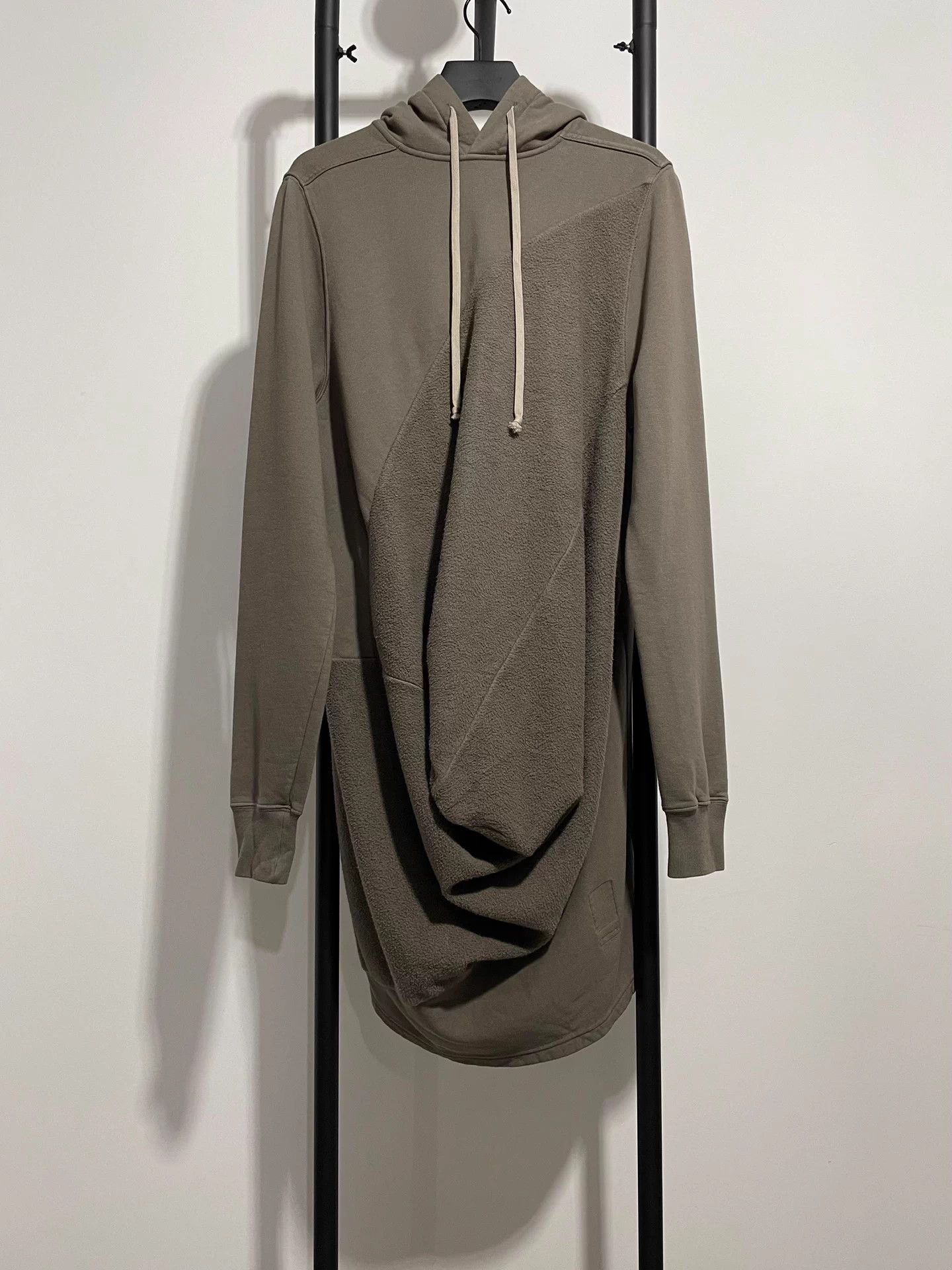 Rick Owens Rick Owens RO Irregular Oversized Hoodie S Size US S / EU 44-46 / 1 - 1 Thumbnail