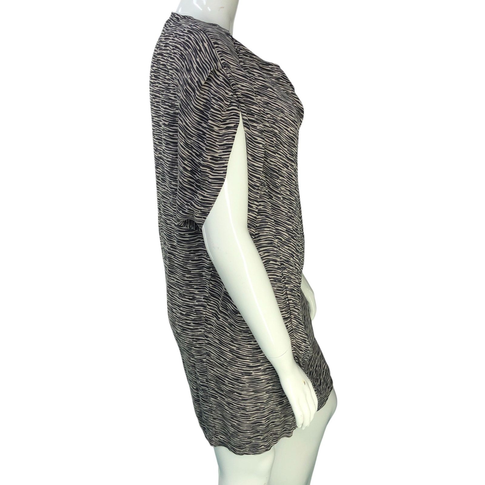 Nicole Farhi Nicole Farhi Size 12 Dress Shift Silk Drape Neck POCKETS Size XL / US 12-14 / IT 48-50 - 9 Thumbnail