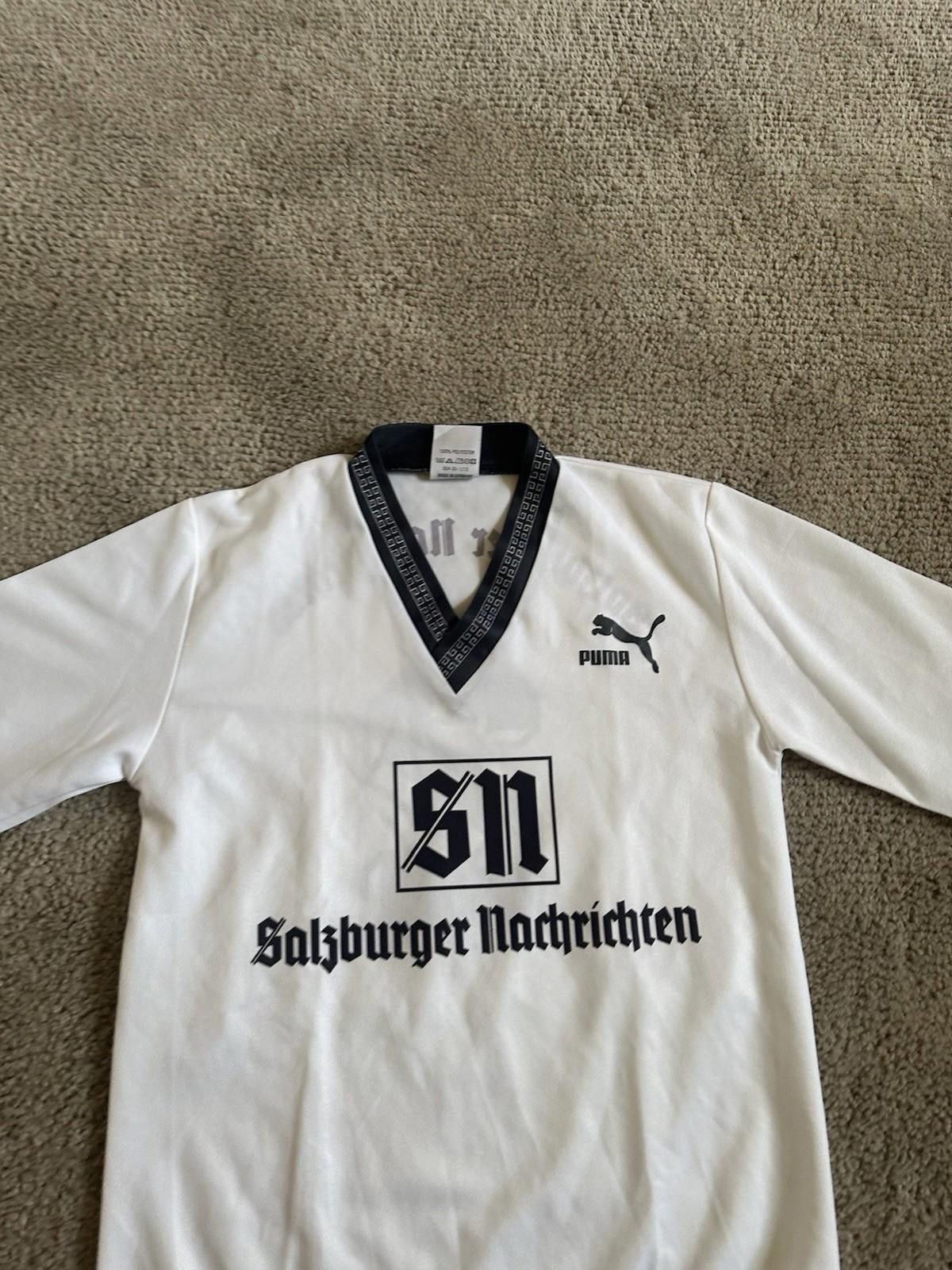 Puma #2 SV Casino Salzburg 1988-89 Football Shirt Soccer Jersey Size US XS / EU 42 / 0 - 3 Thumbnail