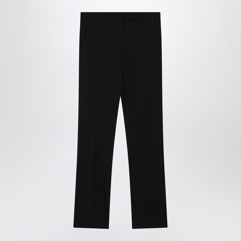 Max Mara Max Mara Blue Wool Trousers Size 28" / US 6 / IT 42 - 1 Thumbnail