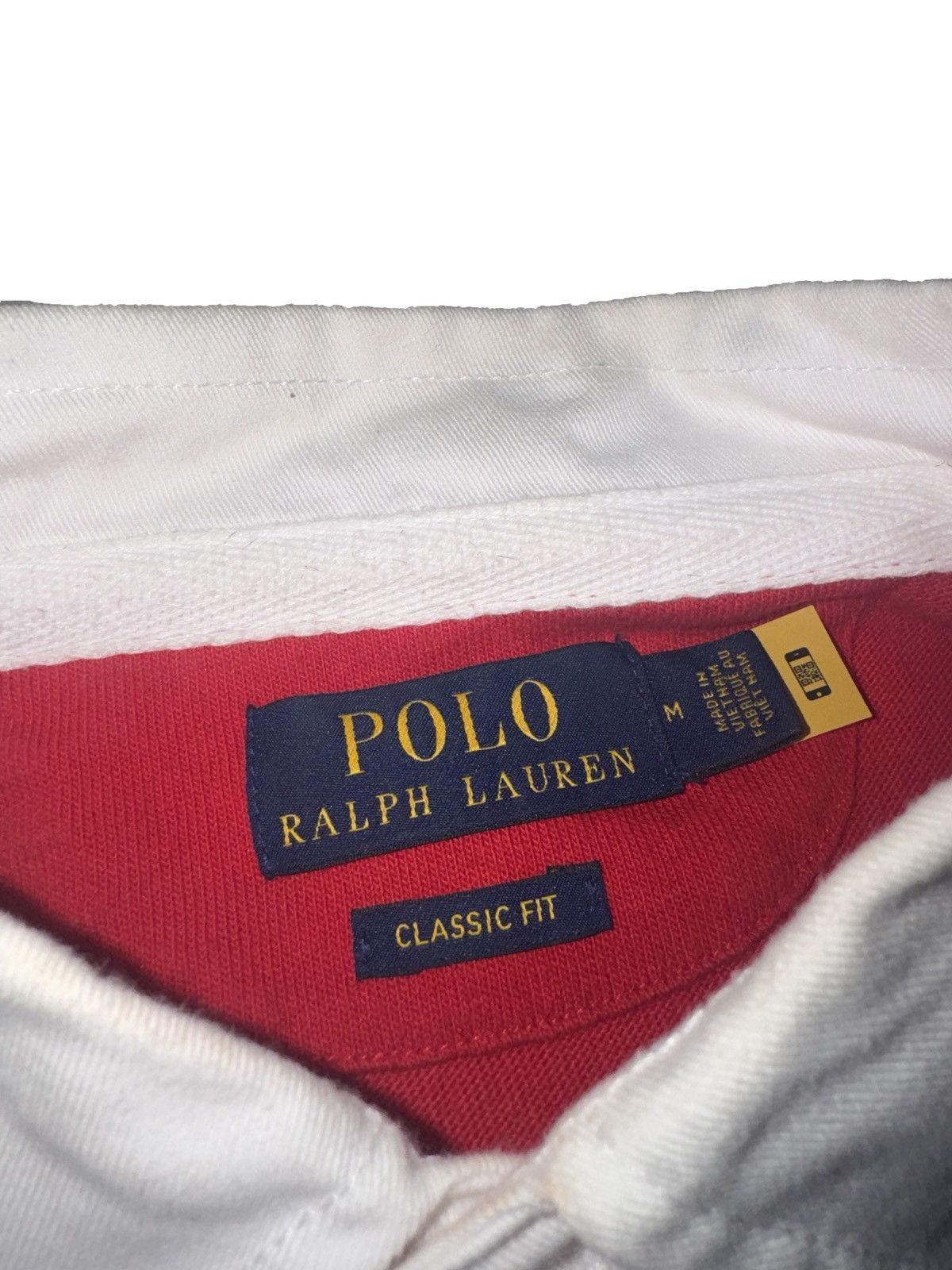 Polo Ralph Lauren Ralph Lauren classic rugby shirt red and navy blue stripes Size US M / EU 48-50 / 2 - 3 Thumbnail