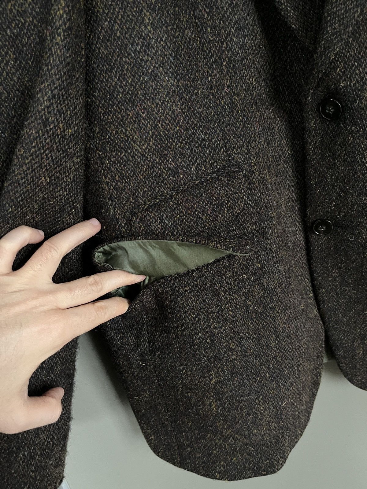 Harris Tweed WELLINGTON OF BILMORE HARRIS TWEED SAKKO ''LONDON'' BLAZER Size US L / EU 52-54 / 3 - 5 Thumbnail