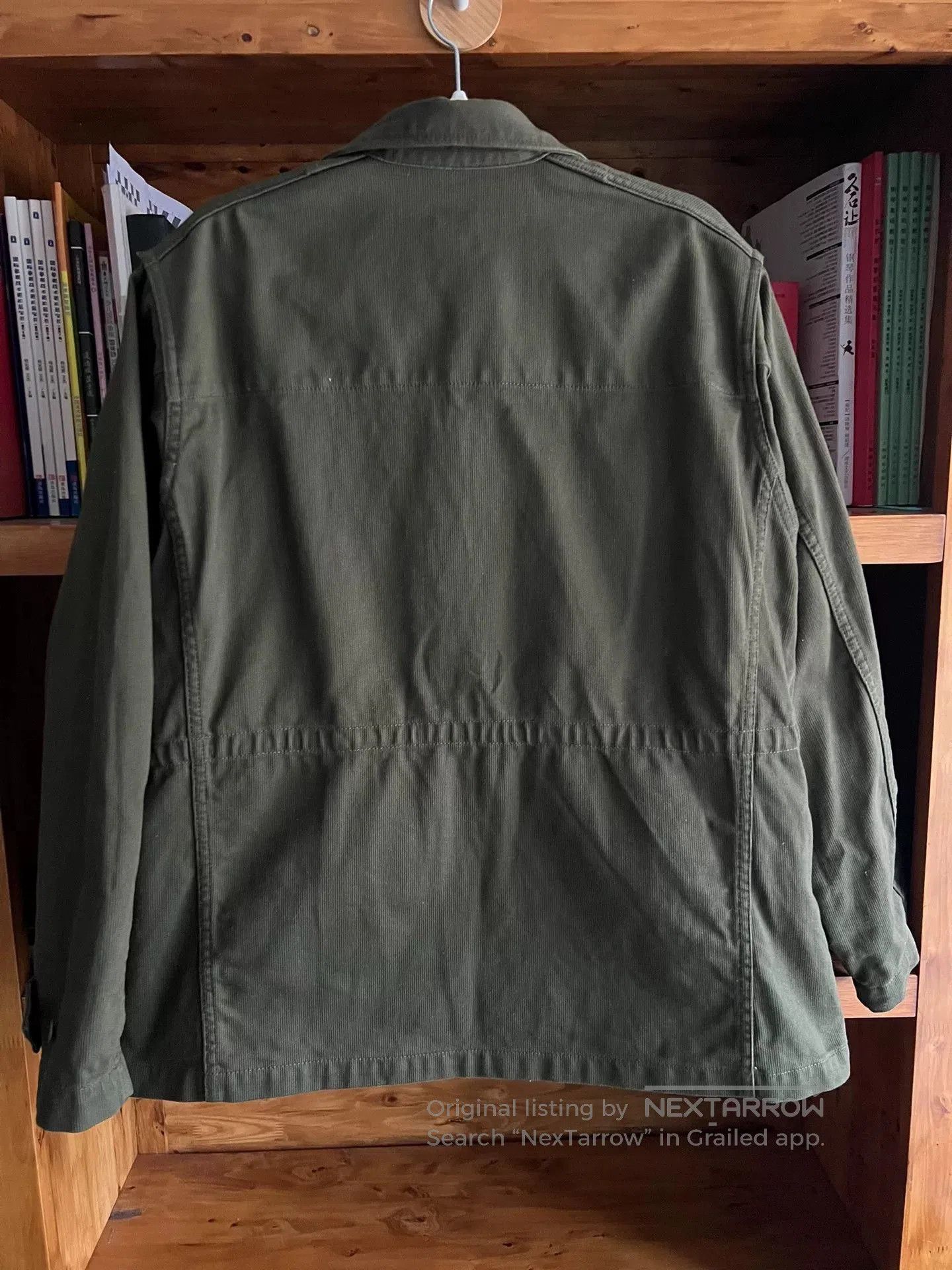 Samurai Jeans olive green bomber jacket with four pockets. Size US M / EU 48-50 / 2 - 6 Thumbnail