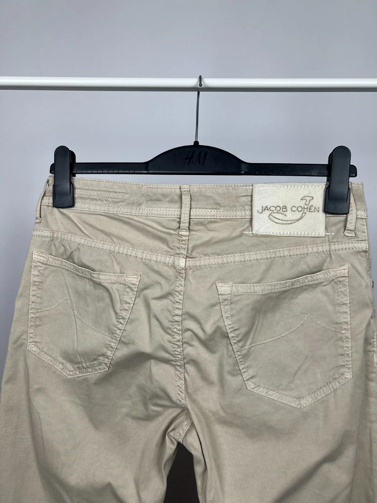 Jacob Cohen Jacob Cohen Beige Casual Handmade Italian Tailored Jeans Size US 30 / EU 46 - 7 Thumbnail