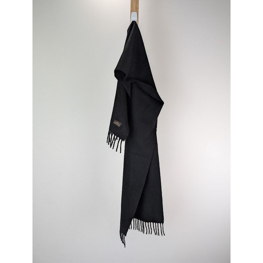 Loro Piana o1rshd1 CC20 Size: OS / Scarves in Black Size ONE SIZE - 9 Thumbnail