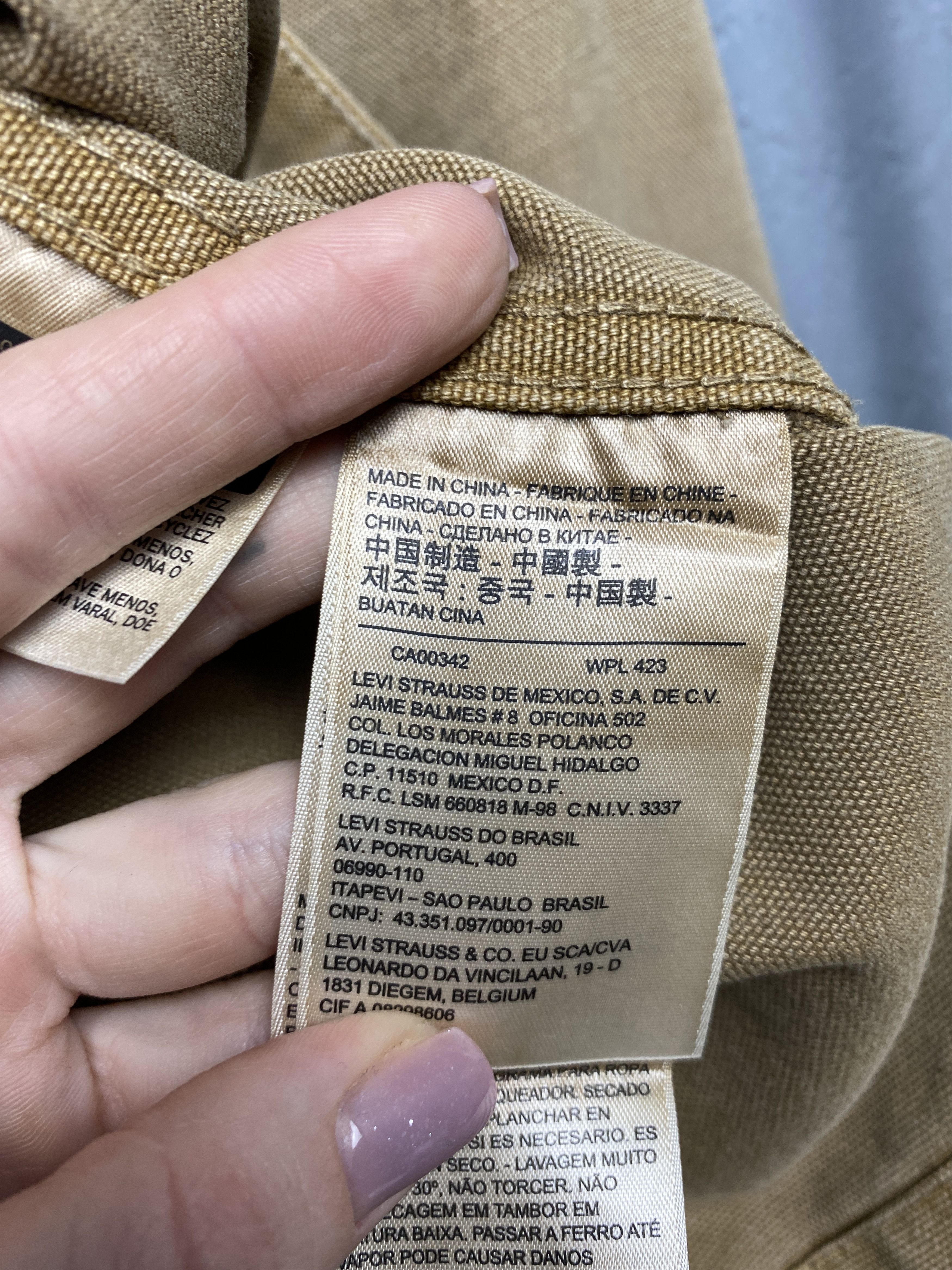 Levi's Levi's Vintage Mens Workwear Jacket Size US M / EU 48-50 / 2 - 5 Thumbnail