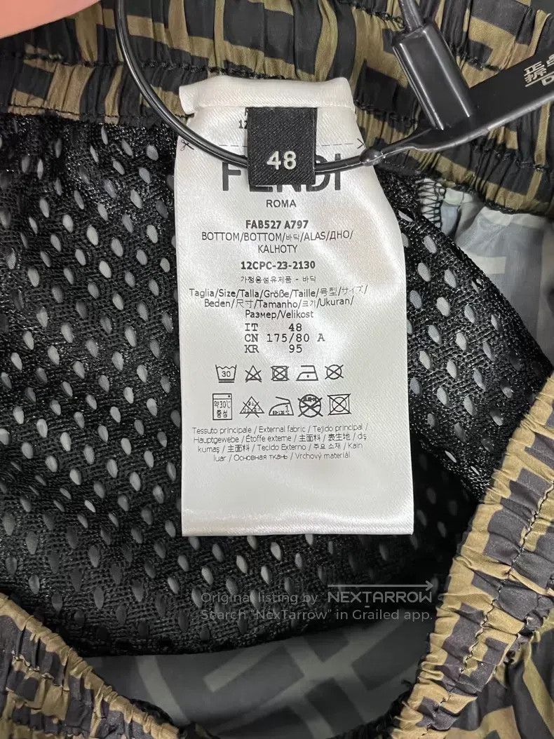 Fendi Fendi Double F Logo Print Casual Pants Size US 32 / EU 48 - 5 Thumbnail