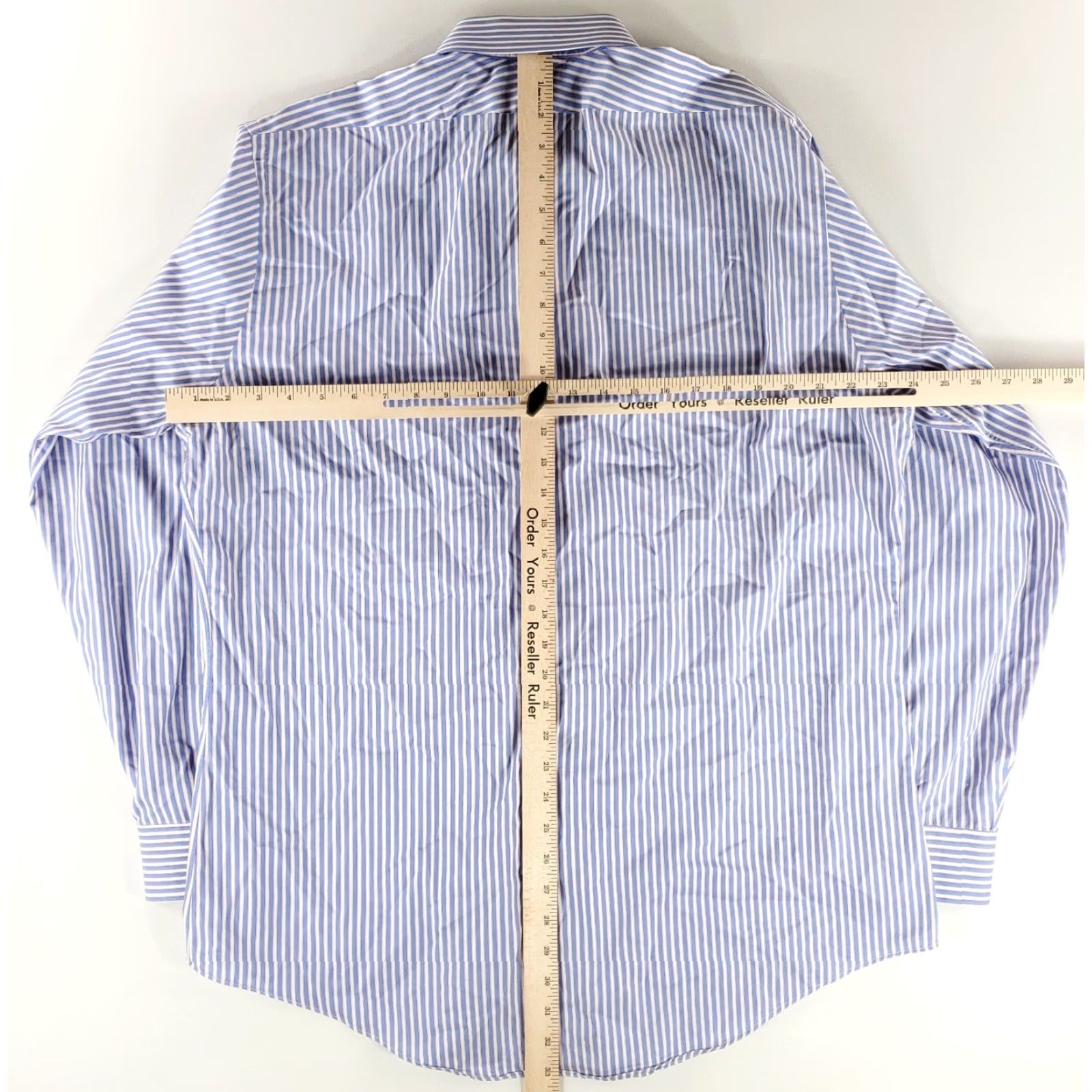 Brooks Brothers Brooks Brothers Makers Custom Shop Button Up Shirt Striped USA Mens 16.5/35.5 Multicolor Long Sleeve Shirt Mens 16.5 Regular Size Size US XL / EU 56 / 4 - 8 Thumbnail