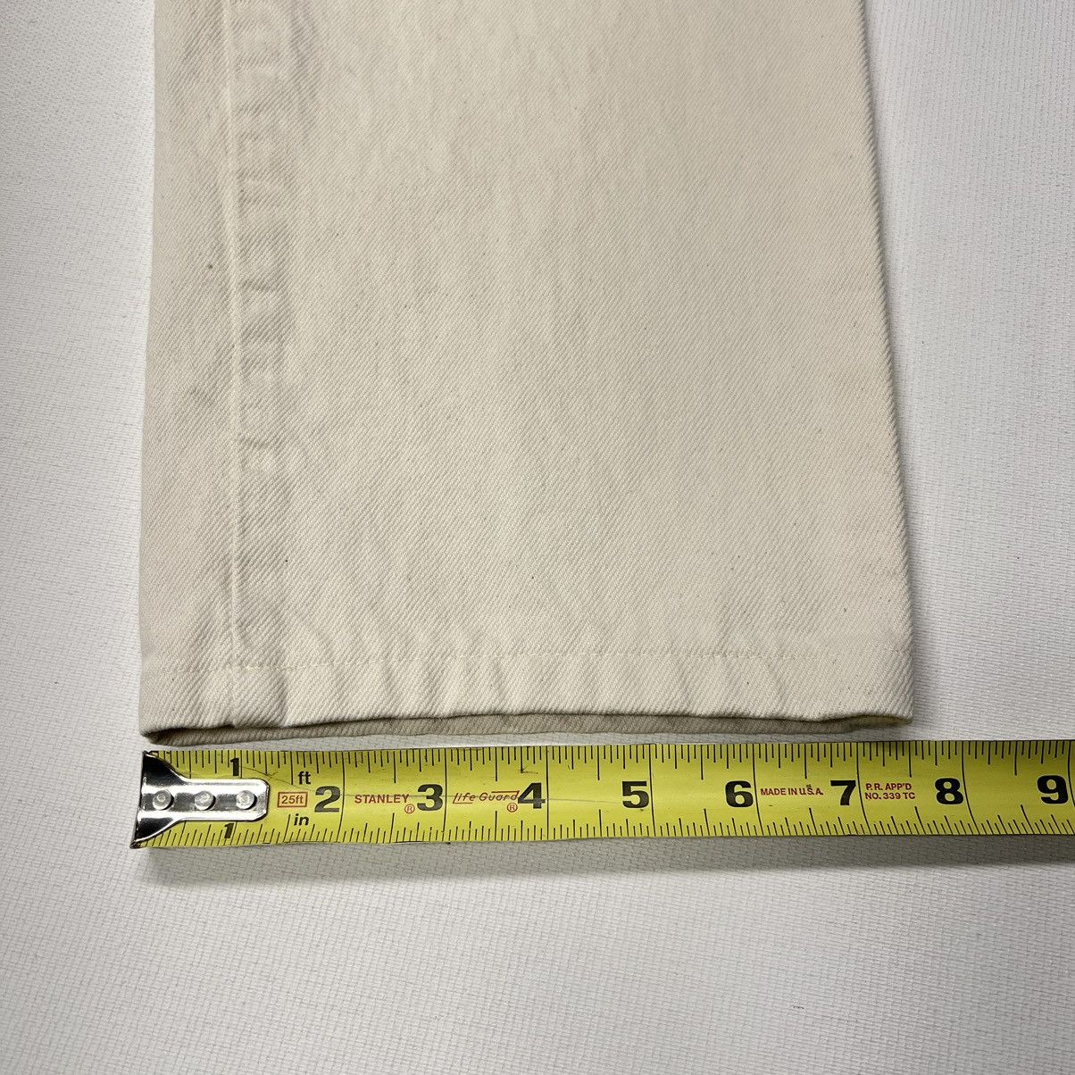 Vintage VTG Bluenotes Jeans Straight Beige Tan Pants Denim Workwear Size US 34 / EU 50 - 21 Thumbnail