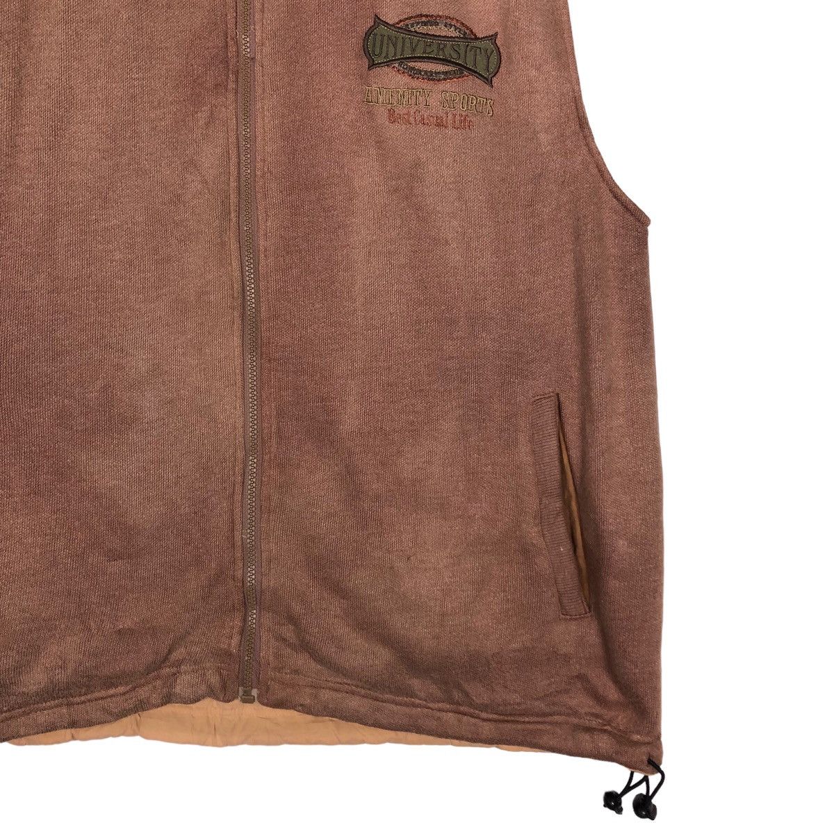 Japanese Brand 🔥Vtg Vest Tank Top University By Razosa Japan Made Size US L / EU 52-54 / 3 - 5 Thumbnail