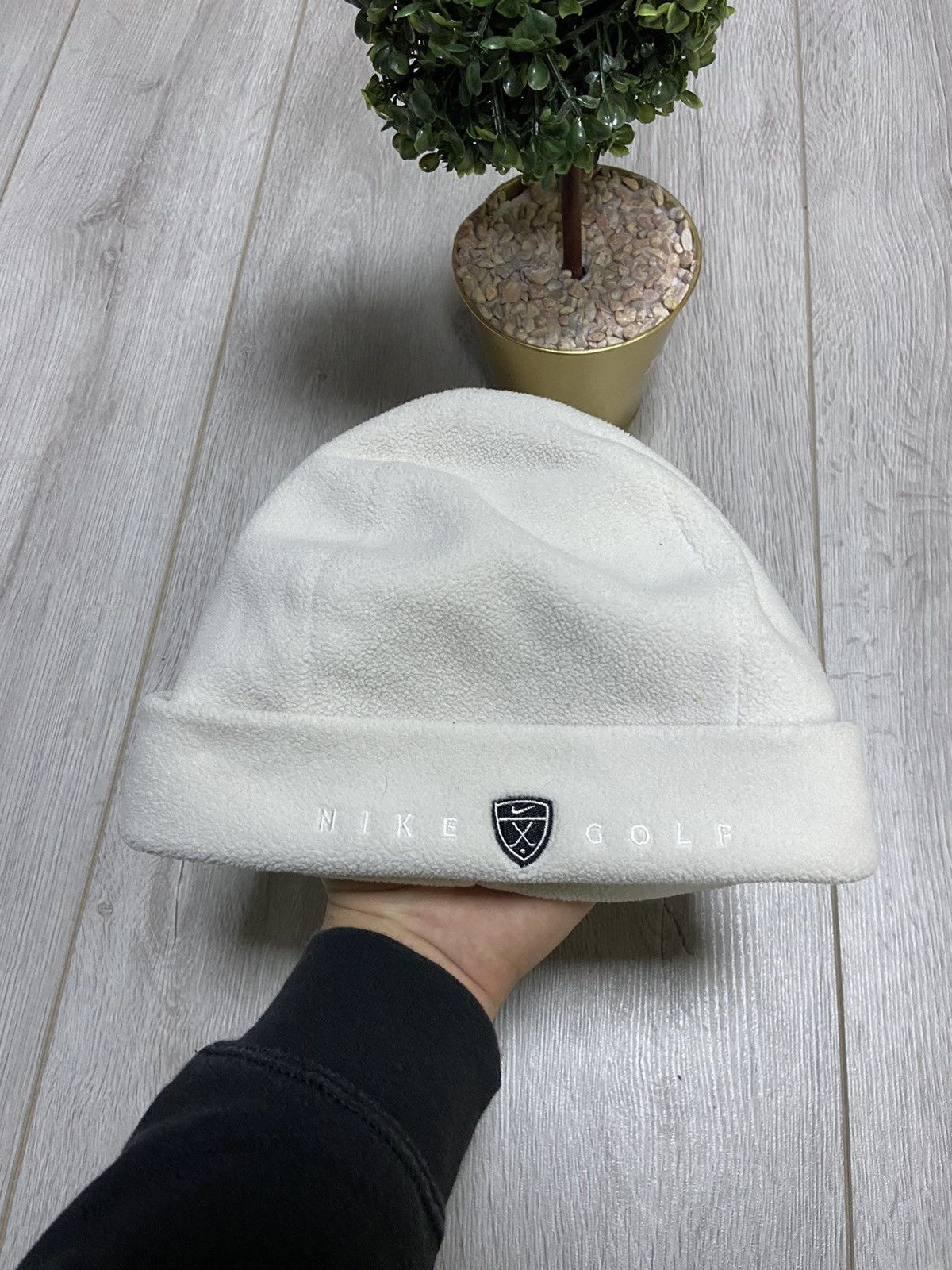 Nike Nike Golf vintage reversible fleece beanie hat swoosh Size ONE SIZE - 1 Thumbnail