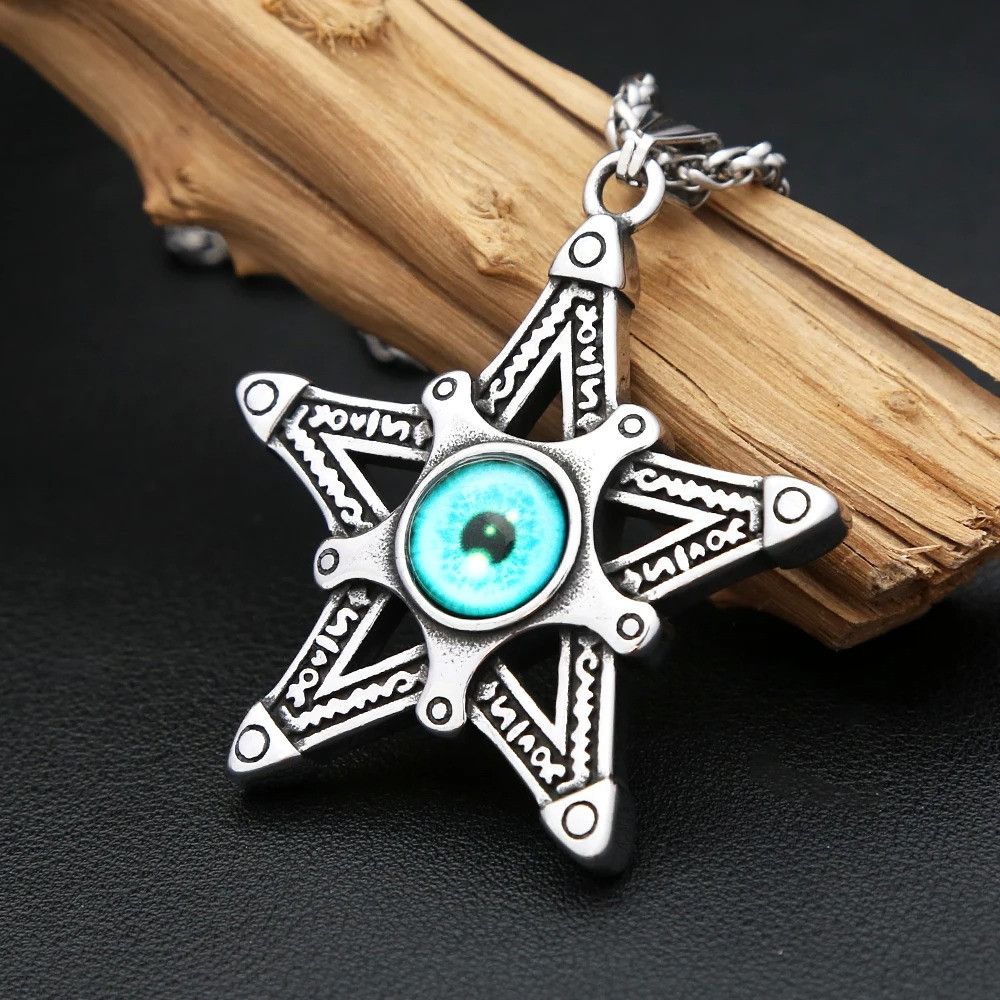 Other Vintage Pentagram Star Pendant Necklace Size ONE SIZE - 6 Thumbnail