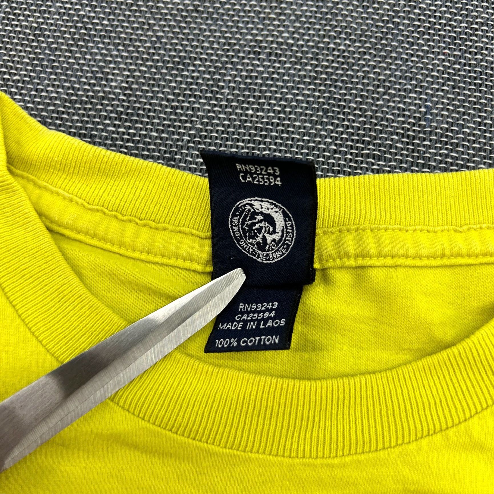 Diesel DIESEL DPH Parachutech Vintage Mens Shirt Medium Only The Brave Yellow Parachute Shirt Mens M Yellow Vintage Diesel DPH Parachutech 90s 80s Size US M / EU 48-50 / 2 - 6 Thumbnail