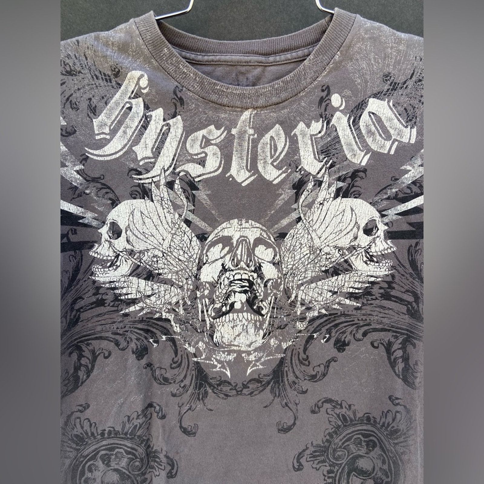 Vintage VTG Hysteria t-shirt— Affliction-esque Size L / US 10 / IT 46 - 5 Thumbnail