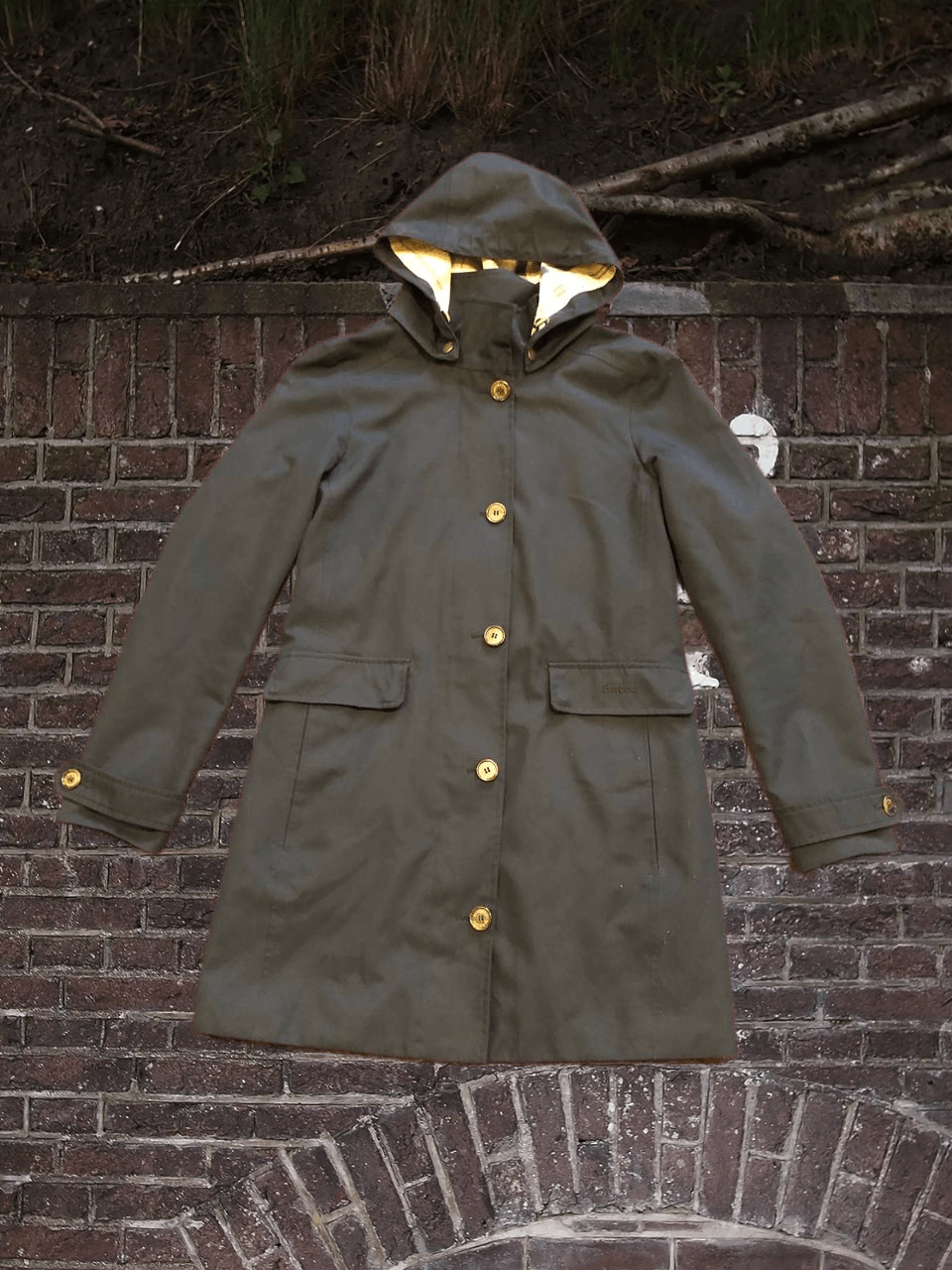 Barbour Barbour Waterproof Hoodie Zip Jacket Size S / US 4 / IT 40 - 1 Thumbnail