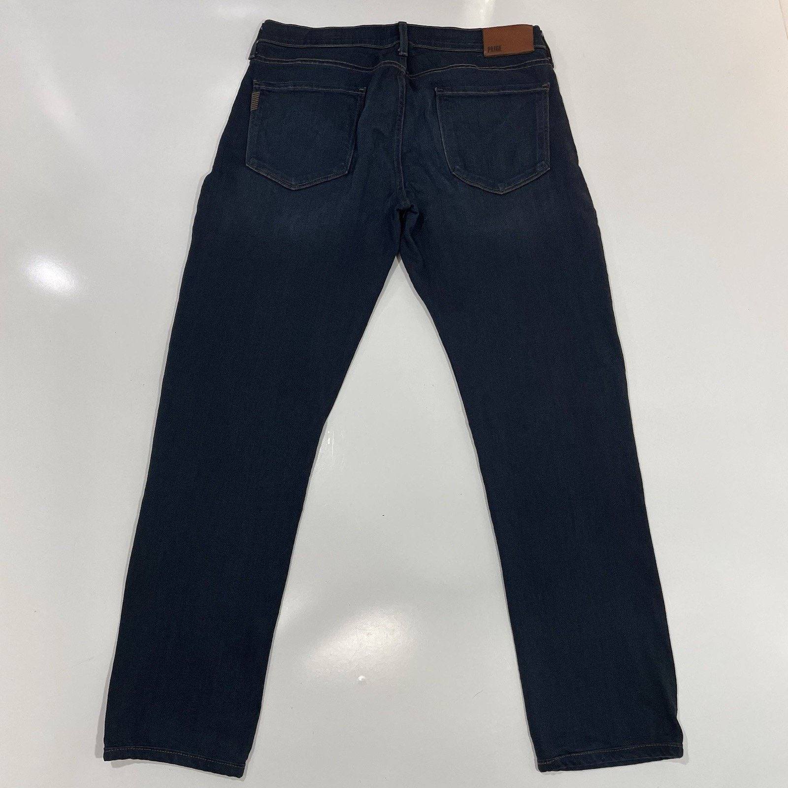 Paige Paige Lennox Jeans Mens 32 Blue Slim Straight Stretch Denim Size US 32 / EU 48 - 10 Thumbnail