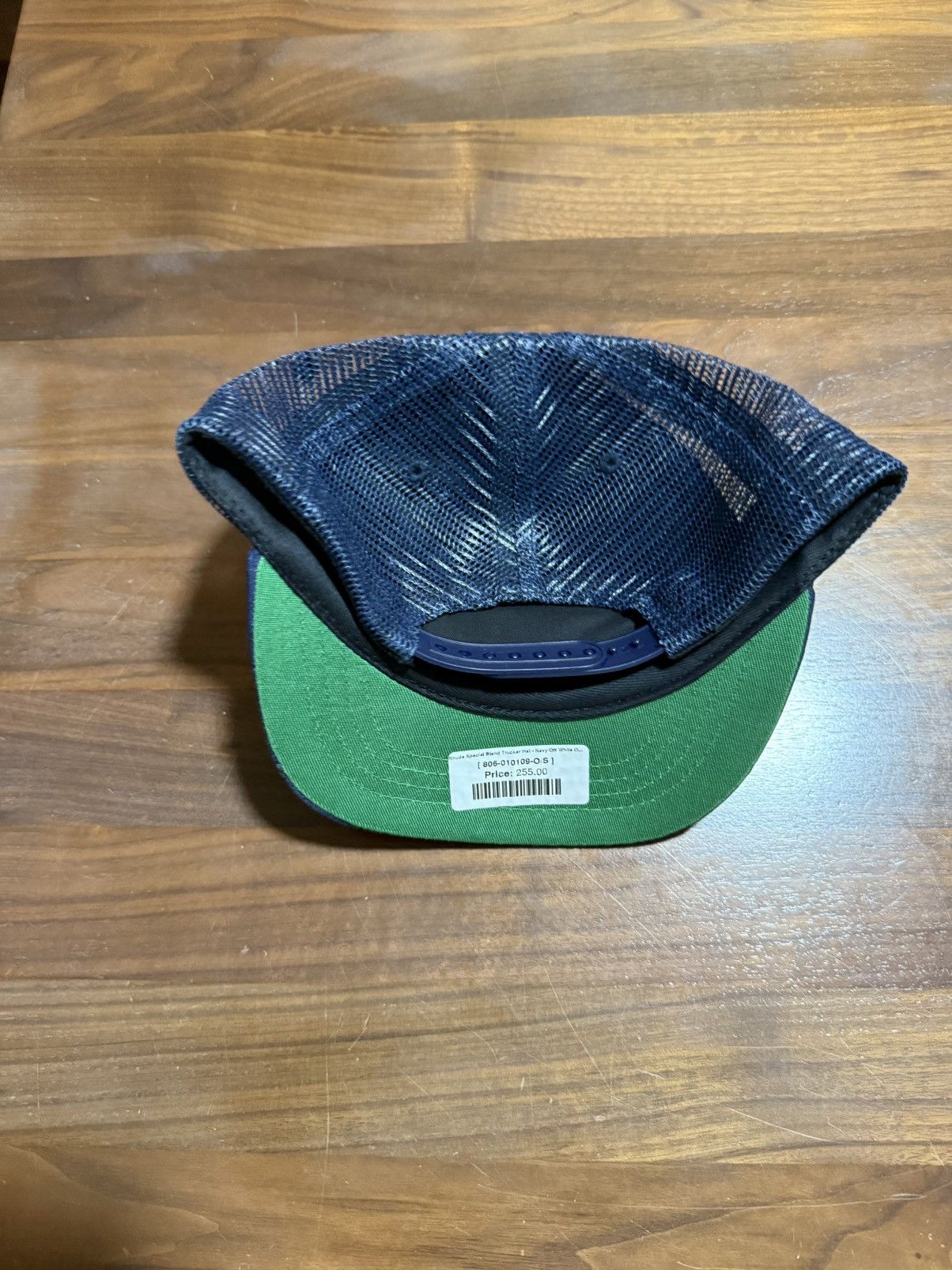 Rhude Rhude Special-Blend Trucker Cap SnapBack Hat Navy Off-white Size ONE SIZE - 6 Thumbnail