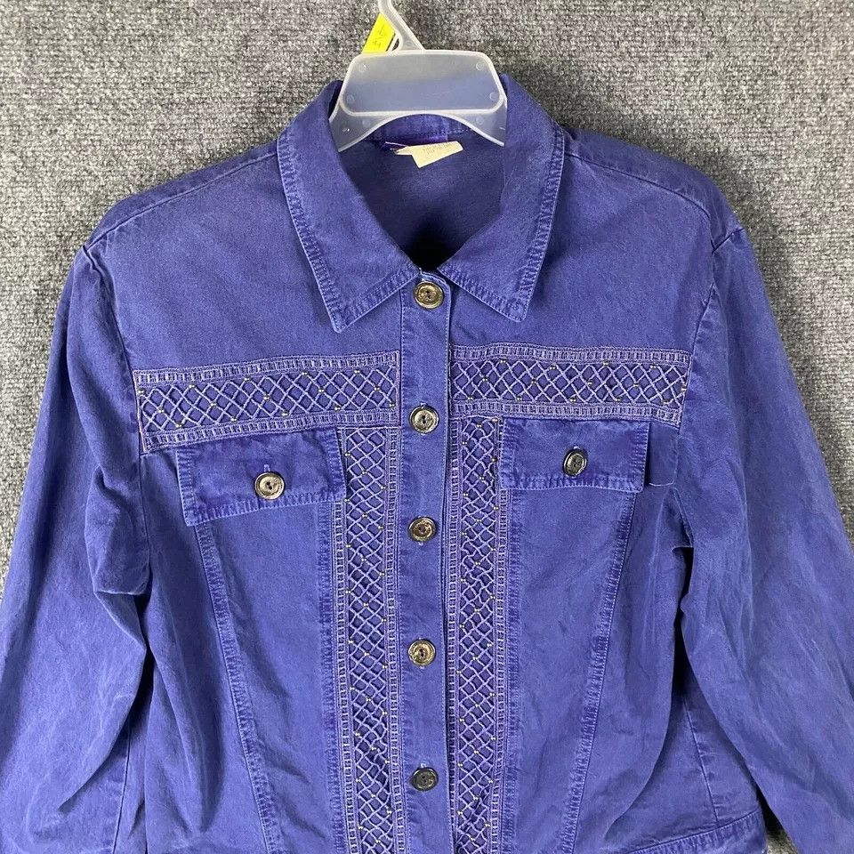 Other × Vintage Vintage Saint Germain Jacket Women's XL Button Up Size XL / US 12-14 / IT 48-50 - 2 Thumbnail