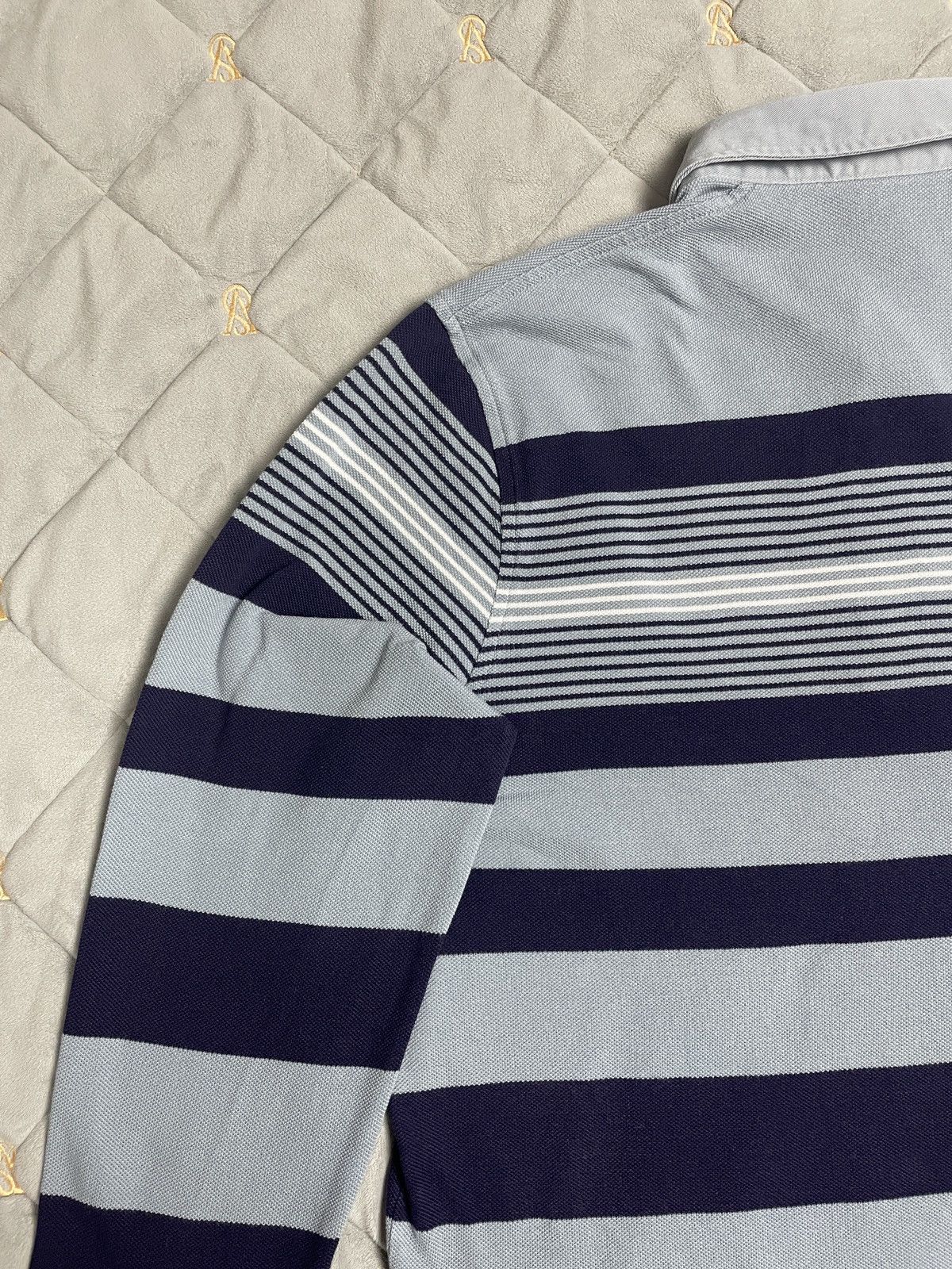 Lacoste × Vintage 🐊 Vintage Lacoste Pique Knit Long-Sleeve Shirt Size US L / EU 52-54 / 3 - 14 Thumbnail