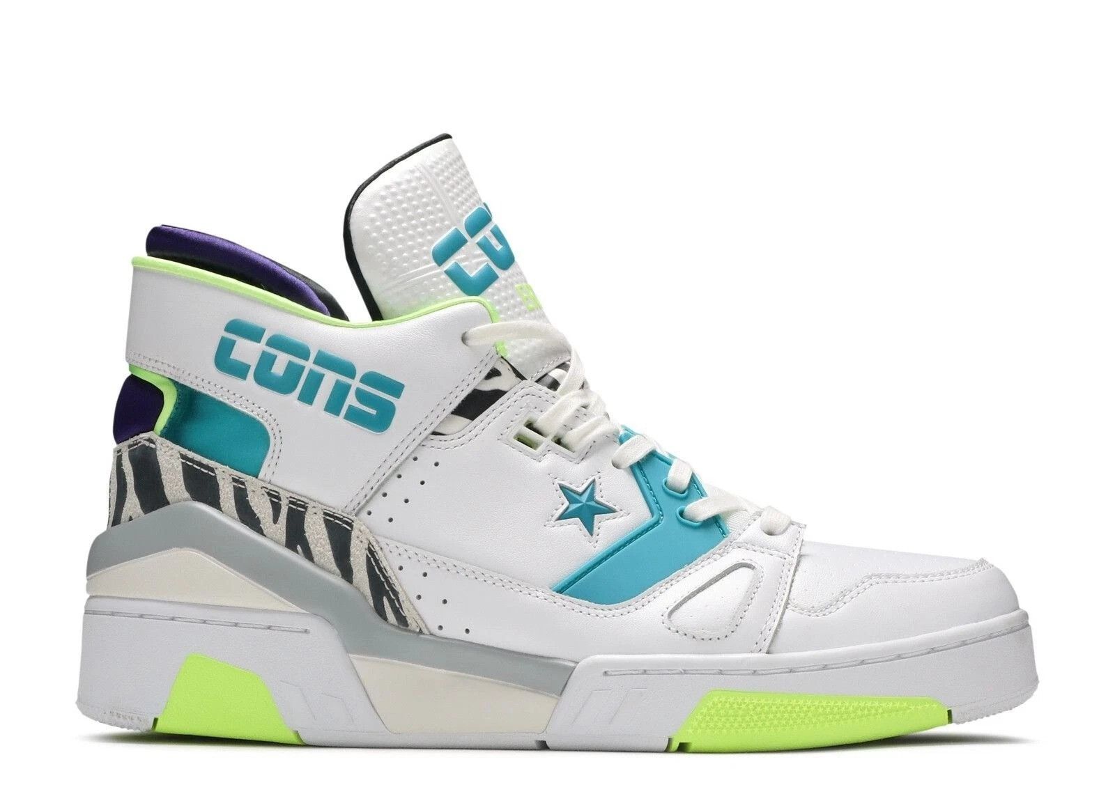 Converse × Just Don Converse Just Don x ERX-260 Mid Animal - White Teal 163783C Size US 8 / EU 41 - 1 Thumbnail