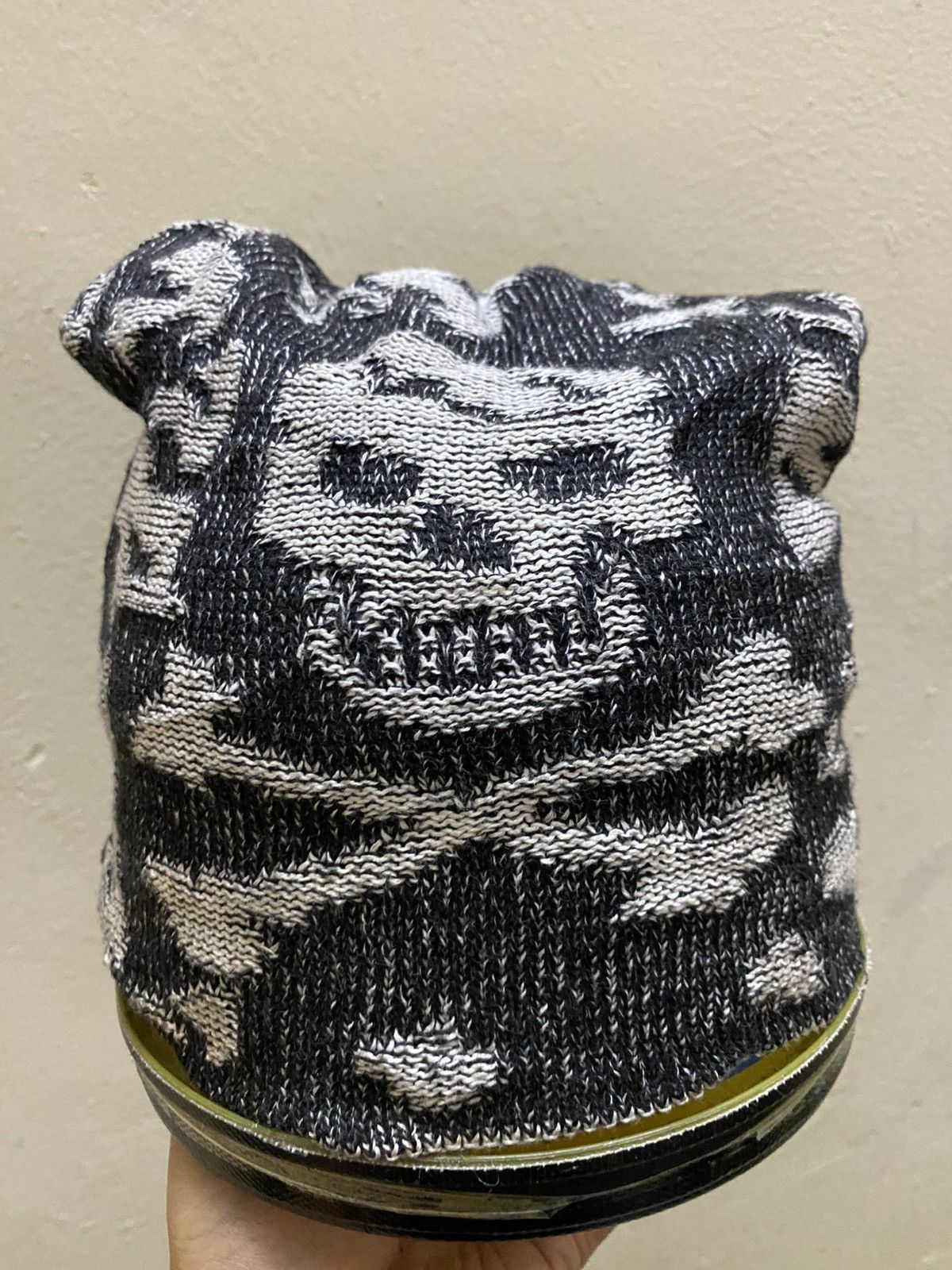 Affliction × Hysteric Glamour × Japanese Brand ☠️ Affliction Skull Tattoo Design Beanie Hats Snowcap☠️🎌 Size ONE SIZE - 2 Thumbnail