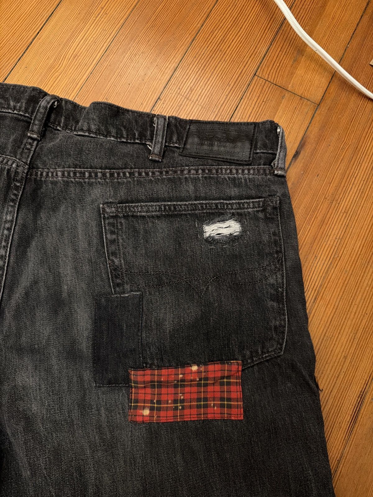 Polo Ralph Lauren *rare* Polo Ralph Lauren patchwork varick denim jeans Size US 40 / EU 56 - 6 Thumbnail