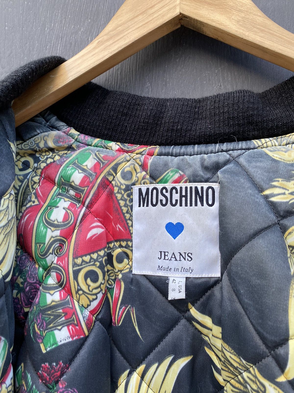 Moschino Moschino Jeans Vintage 80s Bomber jacket 42 made in italy Size M / US 6-8 / IT 42-44 - 17 Thumbnail