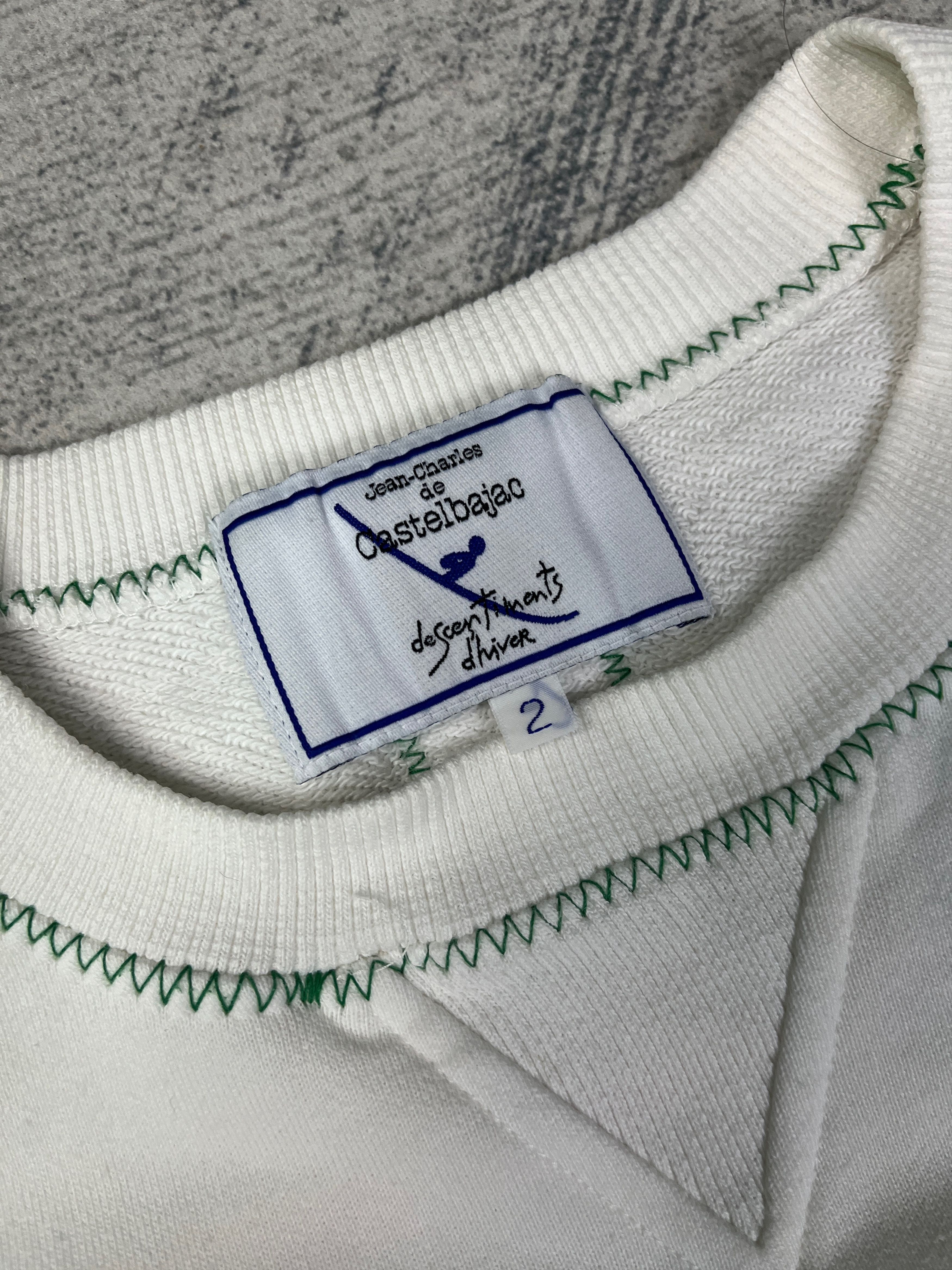 Jean Charles De Castelbajac Descentiments Dhiver Ski Nations Embroidery Flags Sweatshirt Size US M / EU 48-50 / 2 - 8 Thumbnail