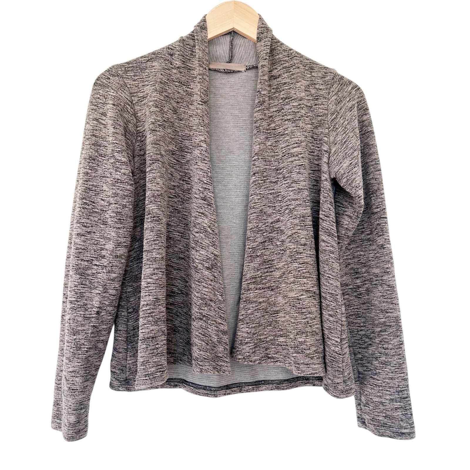 Other Cut Loose Tan Brown Open Front Cardigan Sz XS Size XS / US 0-2 / IT 36-38 - 1 Thumbnail