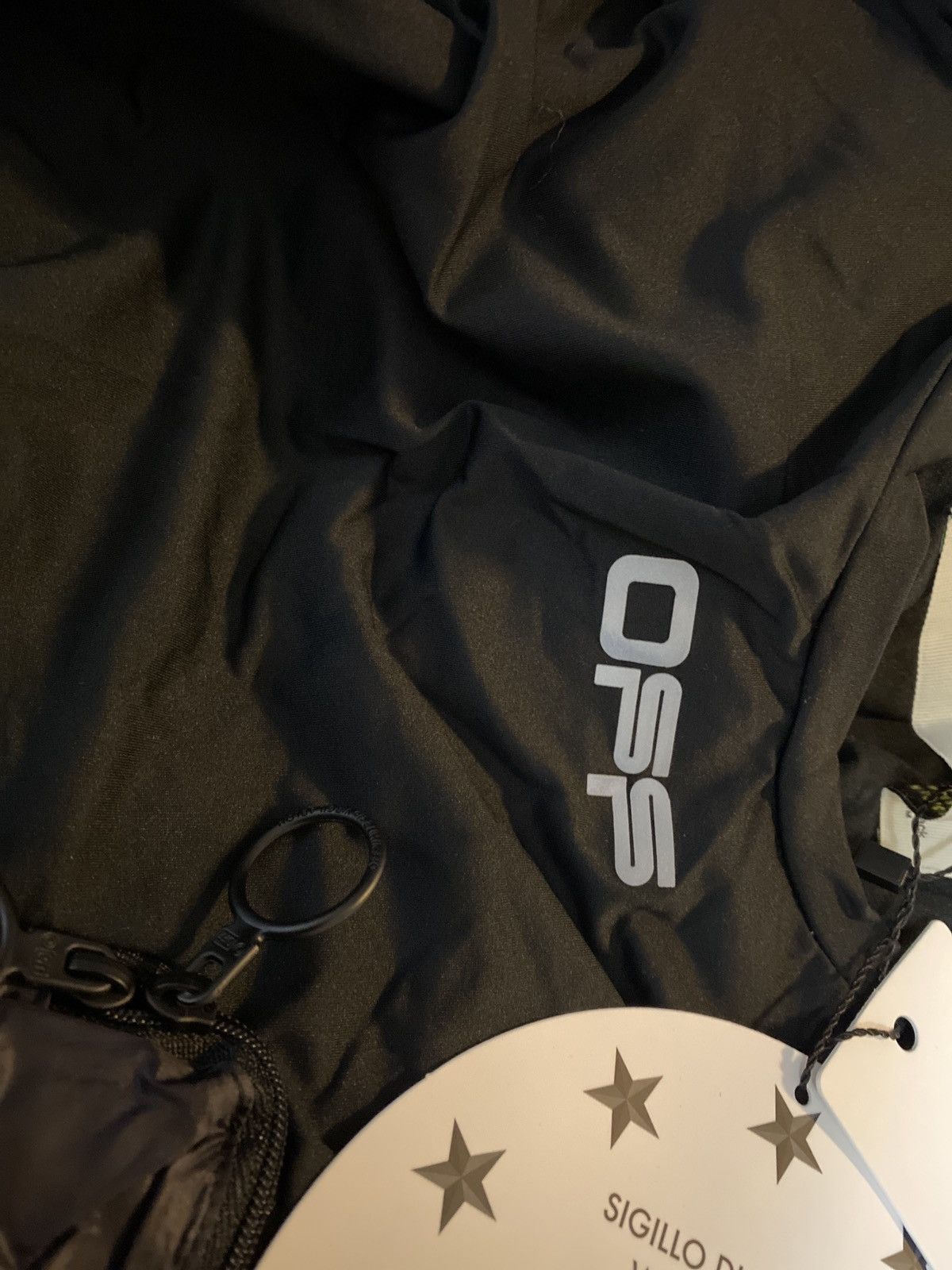 Off-White × Virgil Abloh Off-White Jogging T-Shirt Black Silver/ UO T-Shirt Size US M / EU 48-50 / 2 - 4 Thumbnail