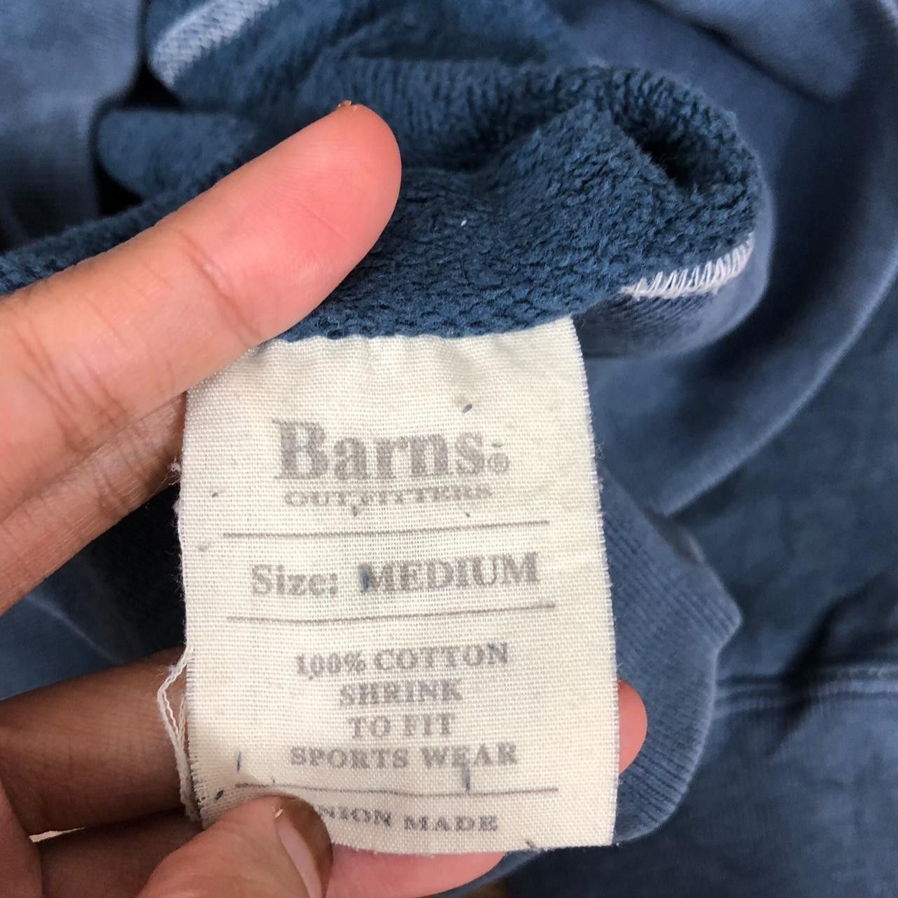 BARNS OUTFITTERS Vintage BARNS OUTFITTERS Union Made Reverse Weave Sweatshirt Size US M / EU 48-50 / 2 - 6 Thumbnail