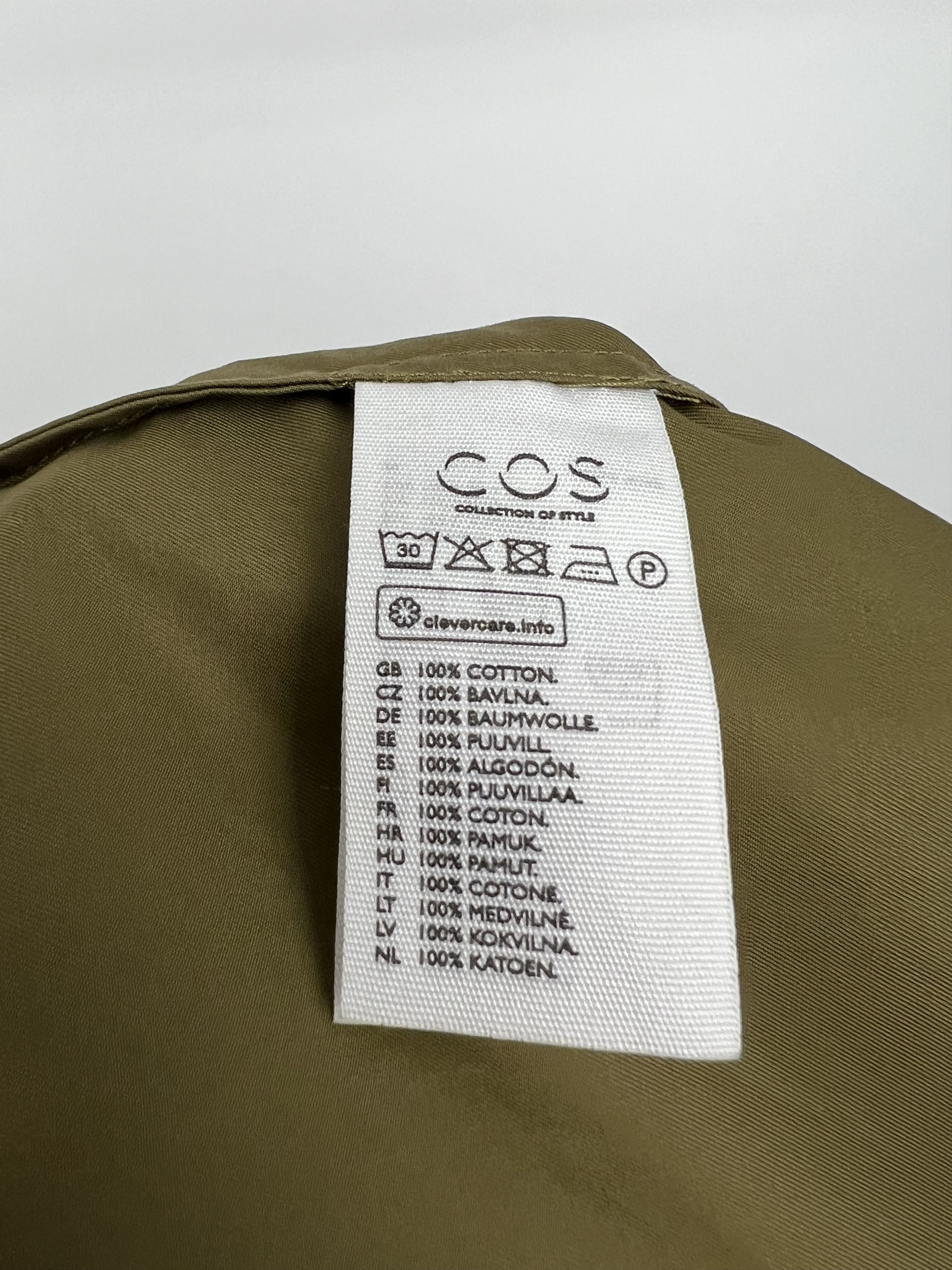 Cos COS Long Sleeve Button Up Shirt Size EUR 42 Size L / US 10 / IT 46 - 10 Thumbnail