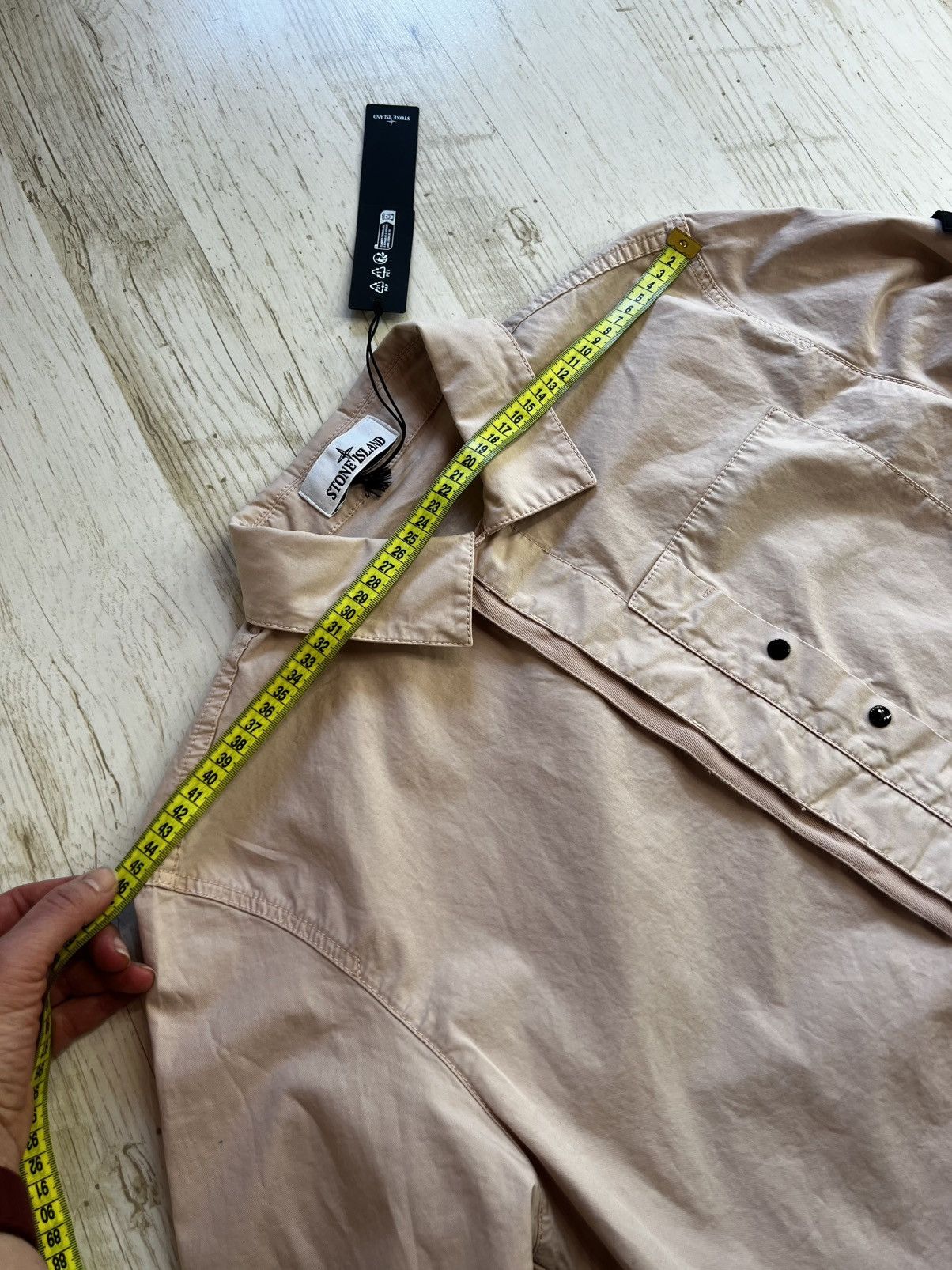 Stone Island Stone Island Overshirt Supima Cotton Pink M NWT Size US M / EU 48-50 / 2 - 15 Thumbnail