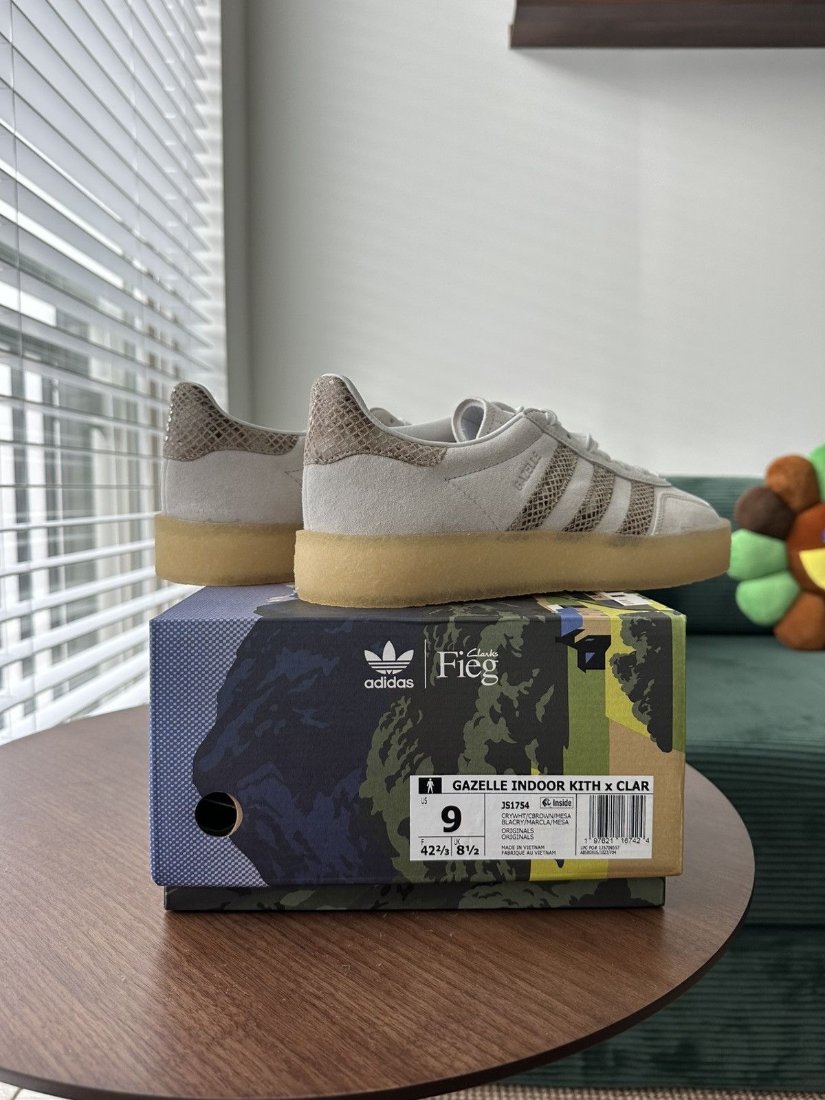Adidas × Clarks × Kith Kith x Adidas x Clark Gazelle Size US 9 / EU 42 - 2 Thumbnail