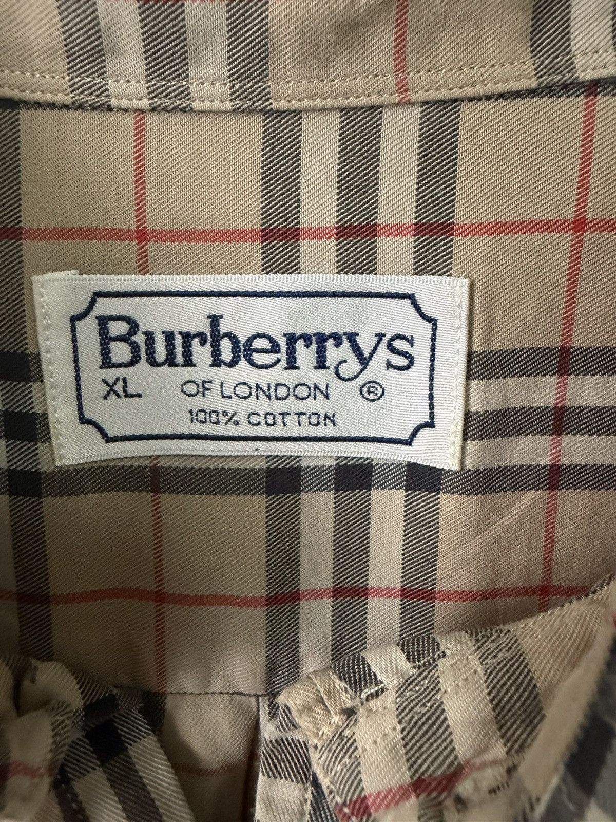 Burberry Vintage Burberry Nova Check Shirt Size US L / EU 52-54 / 3 - 3 Thumbnail